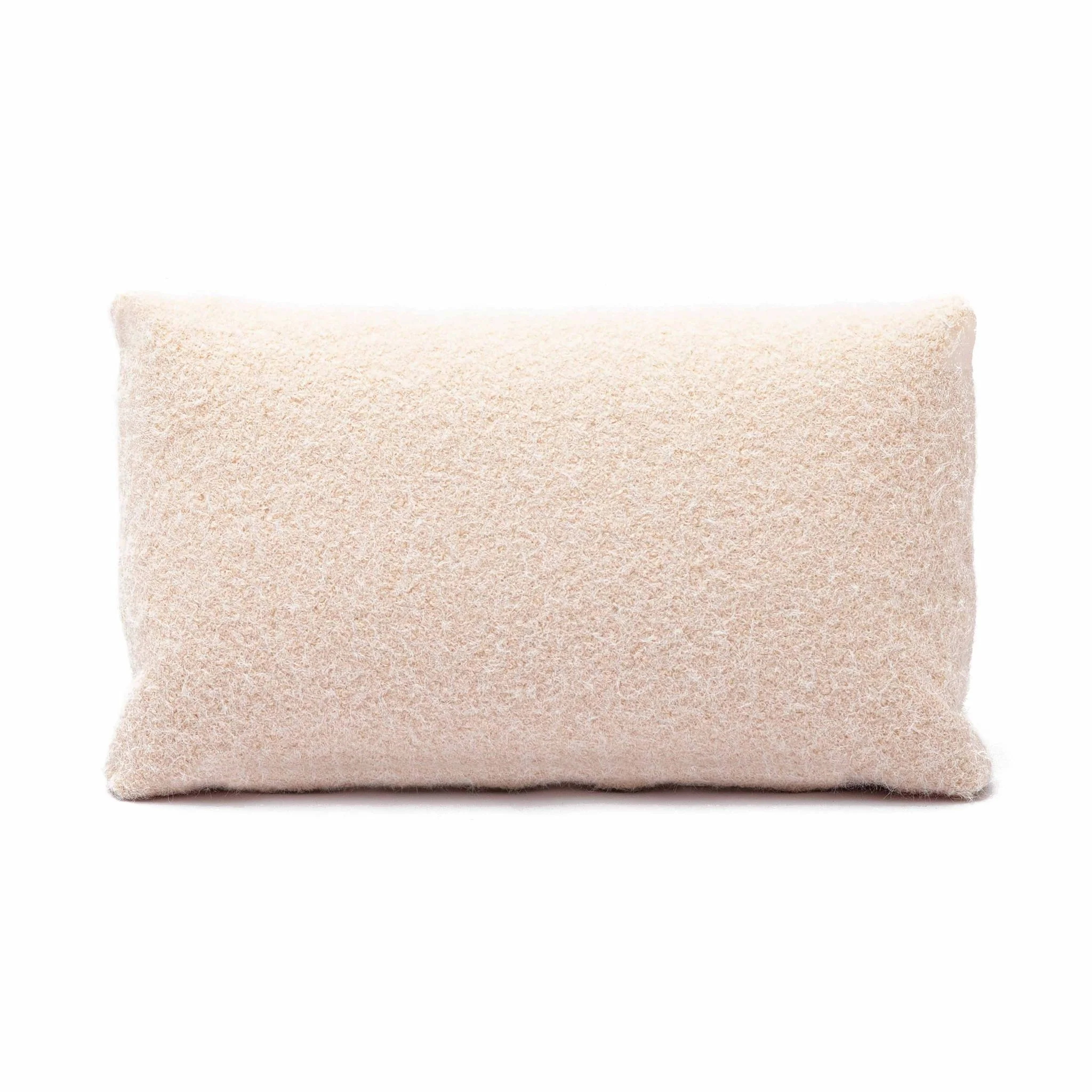 Malolo Rose-Tan Long Mohair 20 x 12 inch Rectangular Vegan-Down Pillow - Image 11