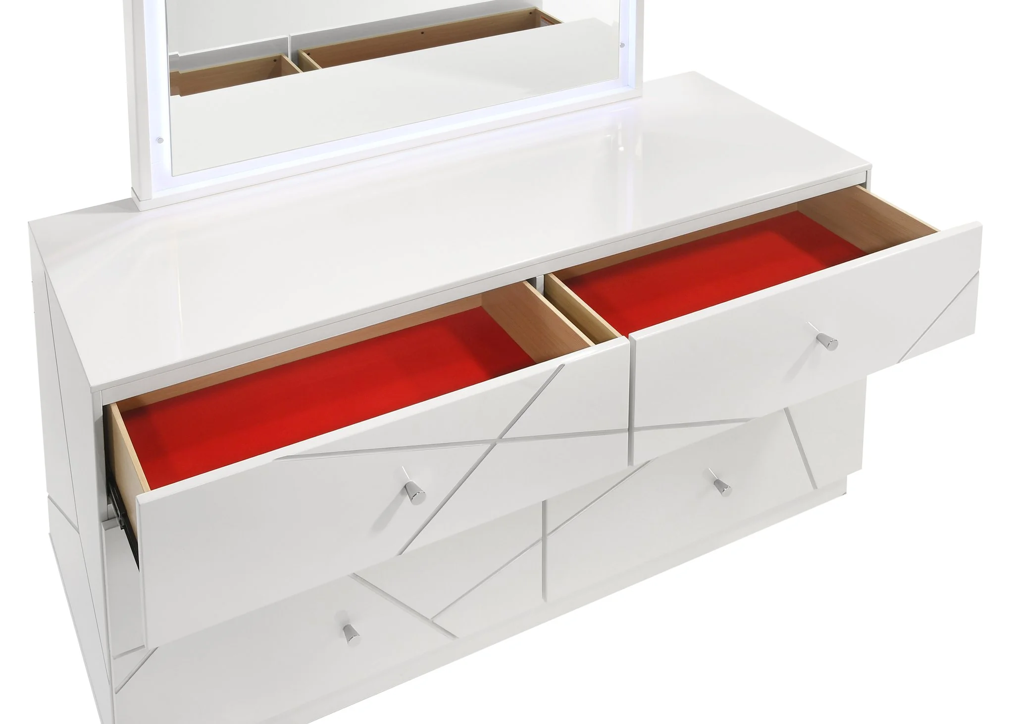Manhattan Dresser White - Image 5