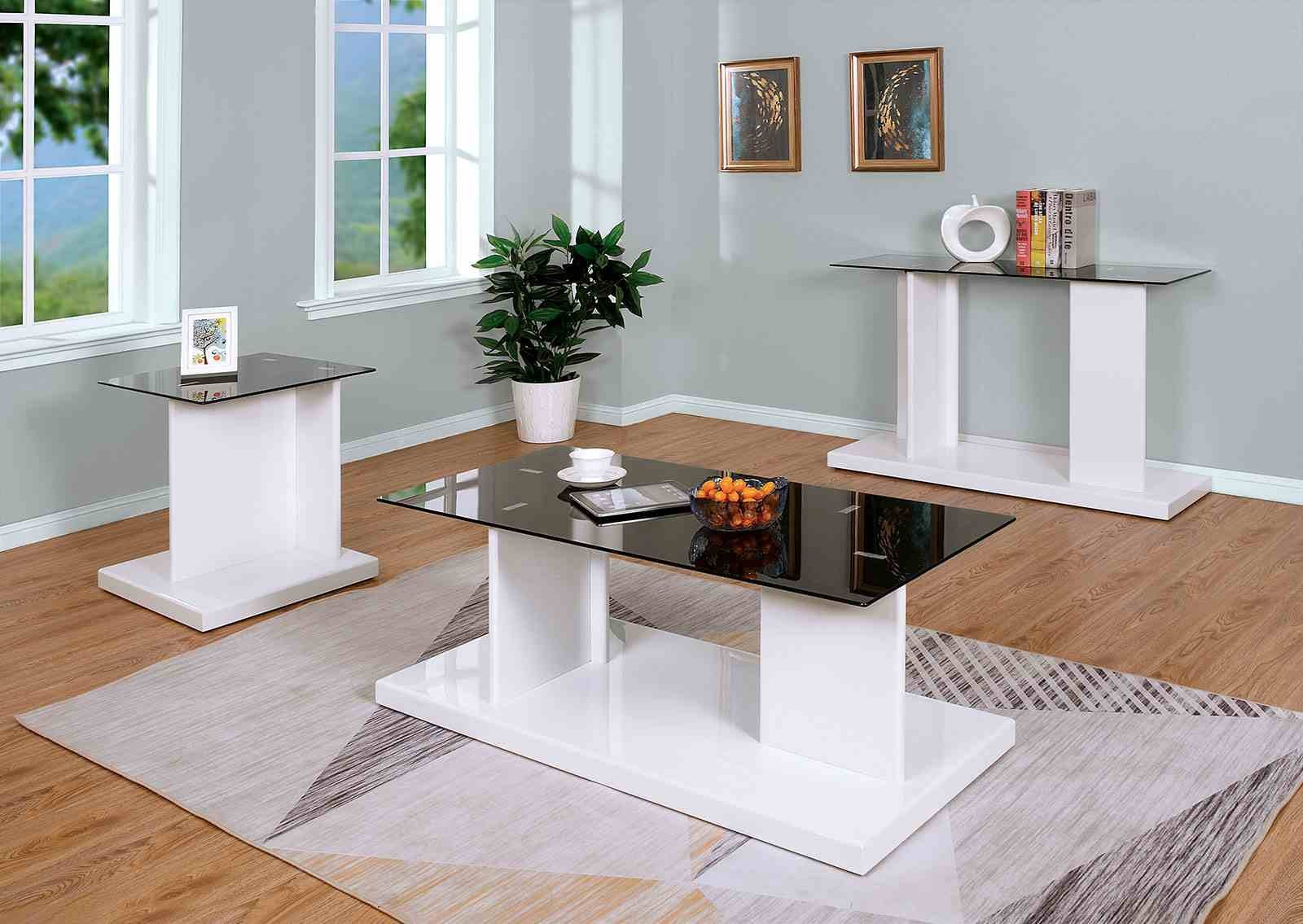 Mannedorf Coffee Table, Black/White - Image 2