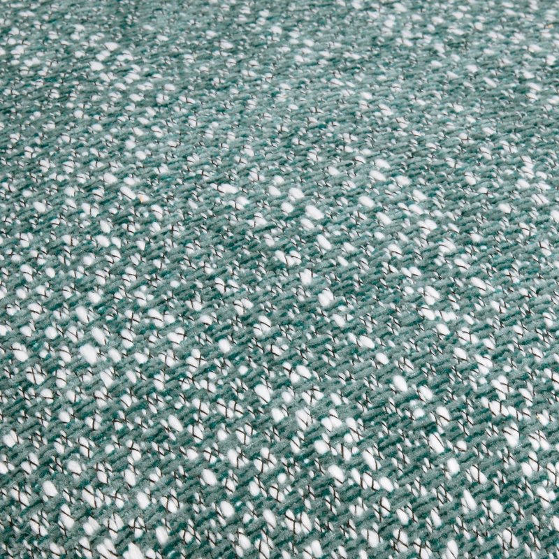 Manu Teal Nubby Performance Fabric Side Chair - Image 7