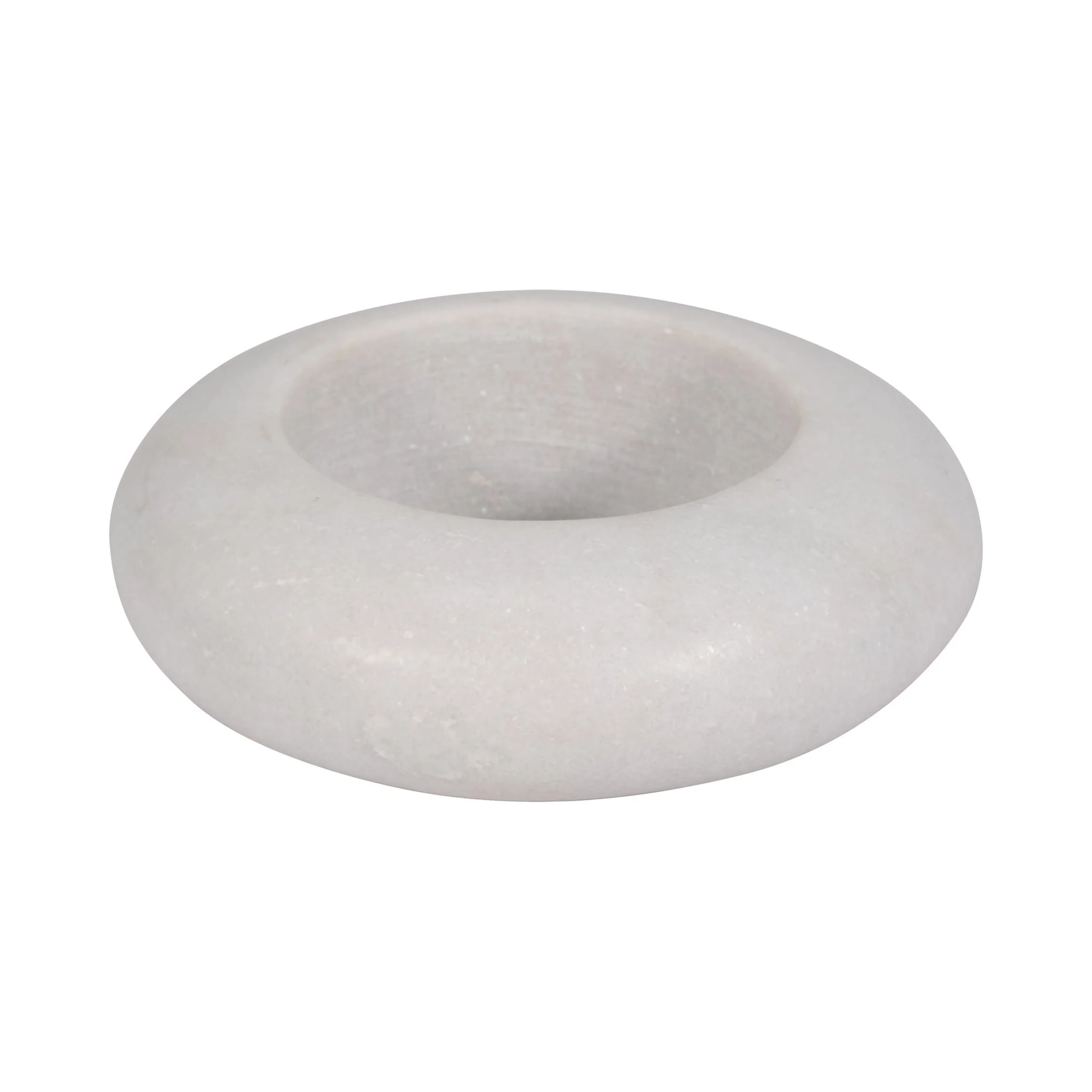 Marble, 10" Ring Tabletop Decor, White - Image 5