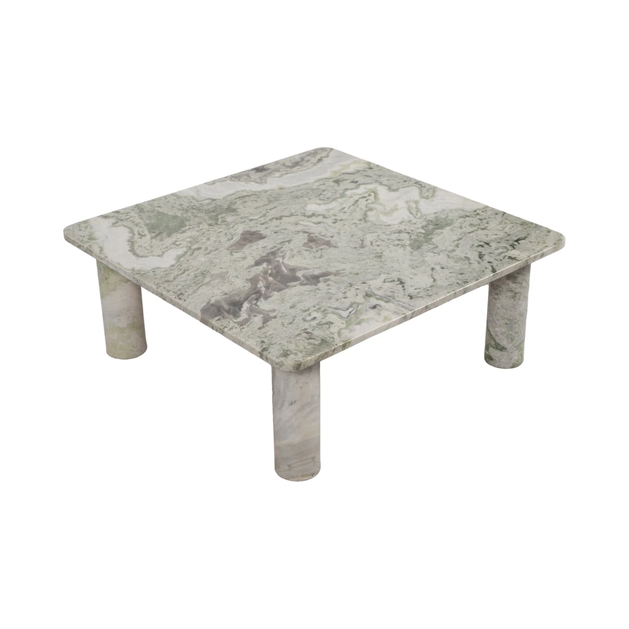 Marble, 35" Coffee Table, Green Kd, 2boxes - Image 3