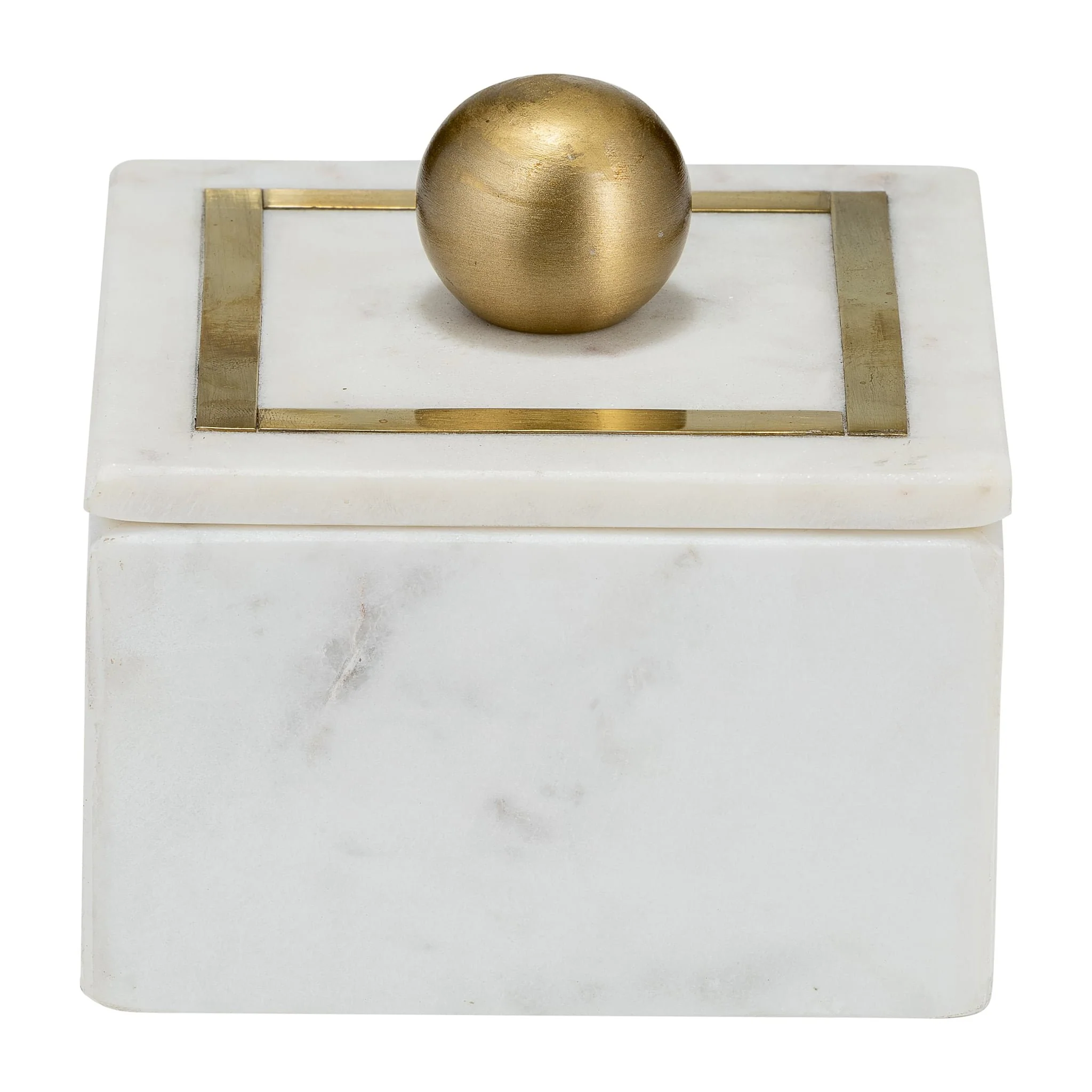 Marble, 5x5 Box - Knob, White - Image 3
