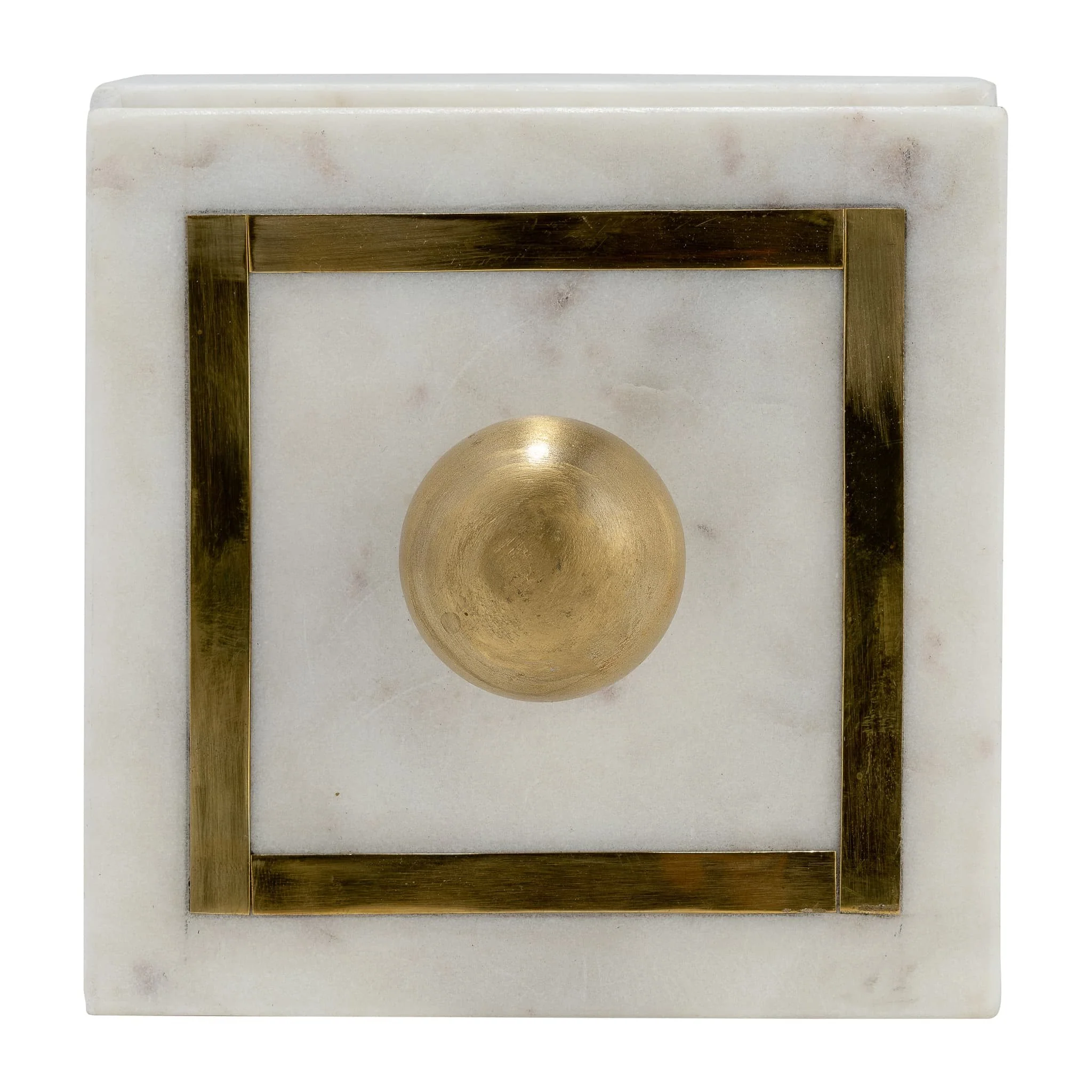 Marble, 5x5 Box - Knob, White - Image 5