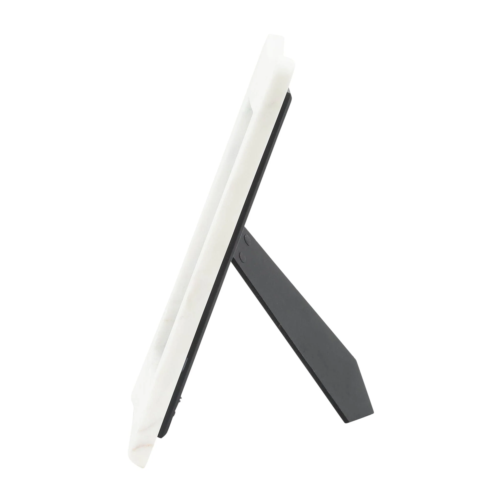 Marble, 5x7 Curved Photo Frame, White - Image 5