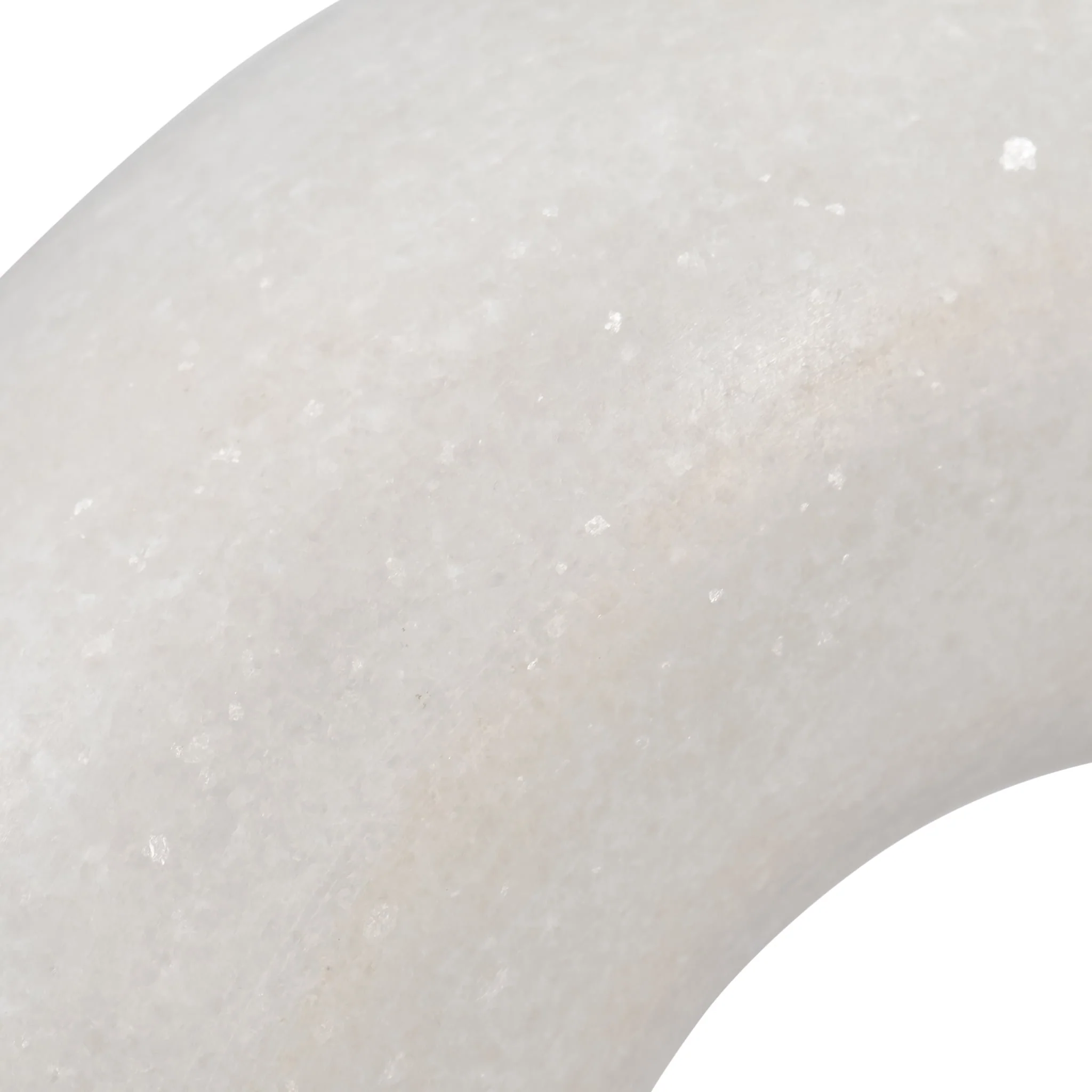 Marble, 6"  Sculpture, White - Image 4