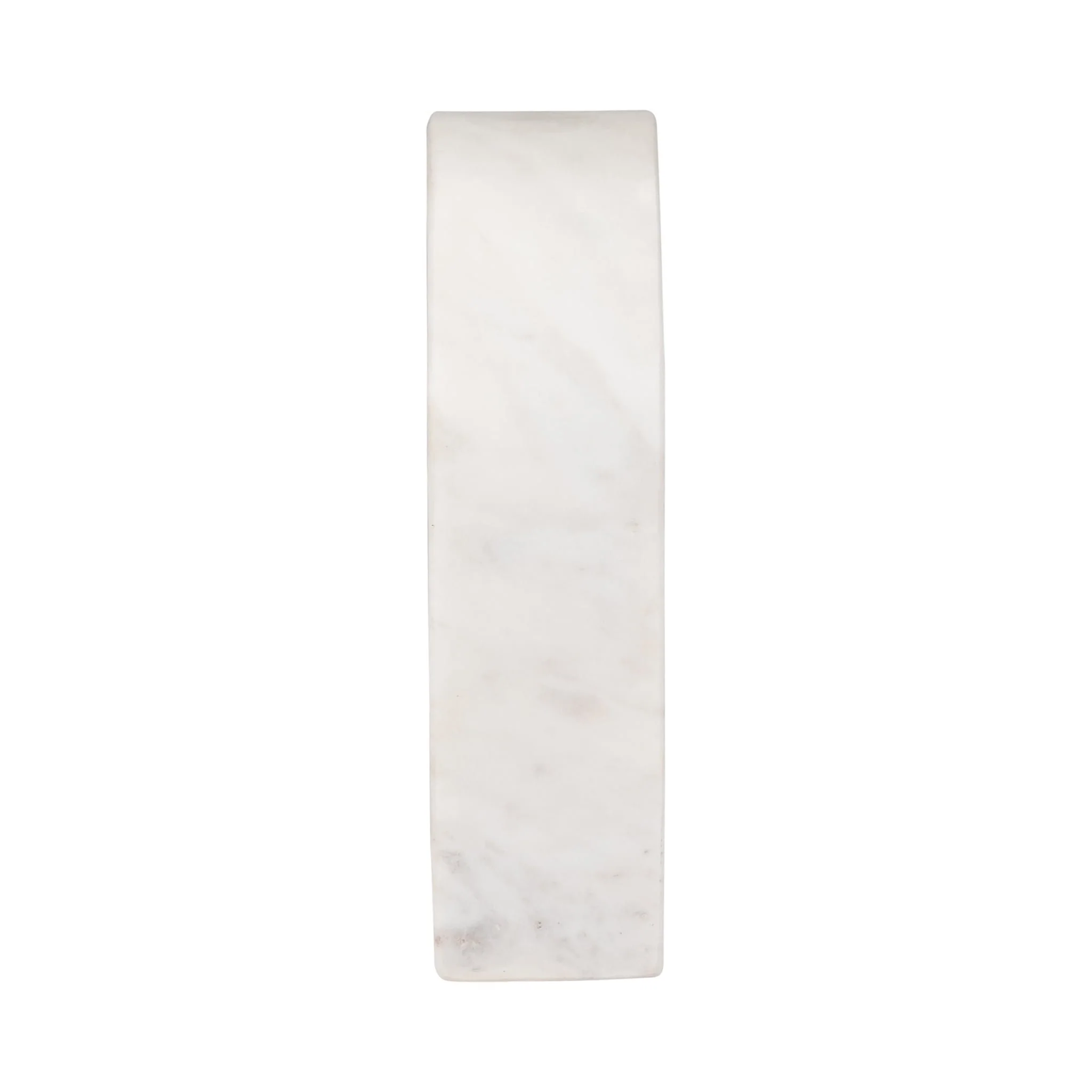Marble, 7"h Horseshoe Tabletop Deco, White - Image 3
