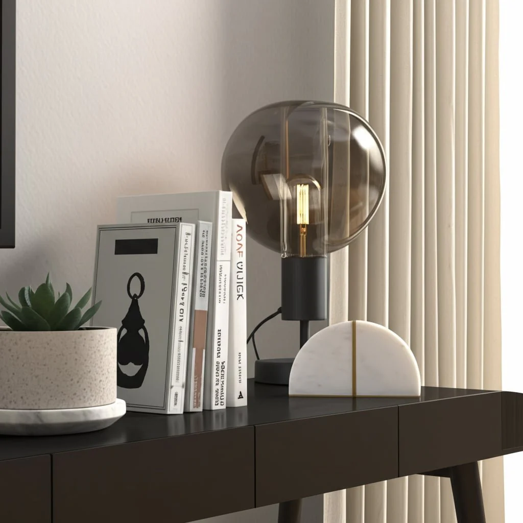 Marble, S/2 5" Pie Bookends, White - Image 11