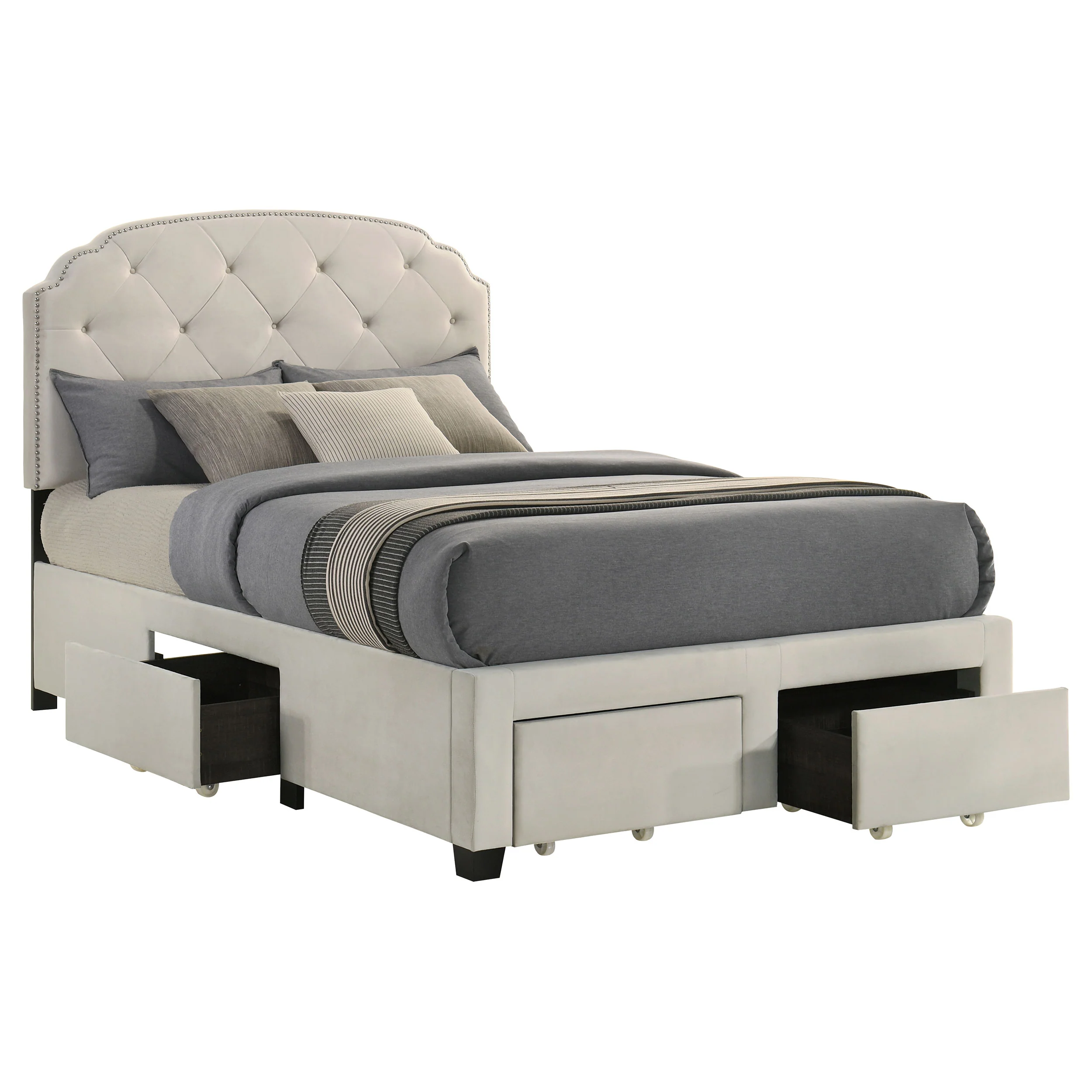 Marianna Panel Platform Storage Bed - Image 32