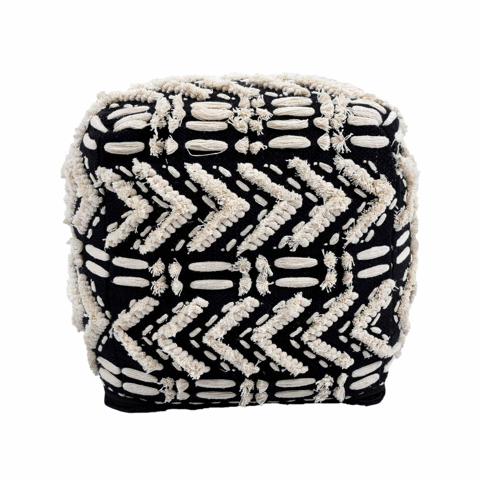 Mariel Cotton Pouf - Image 3