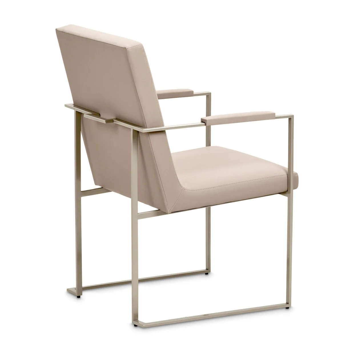 Marin Dining Arm Chair - Greige - Image 4