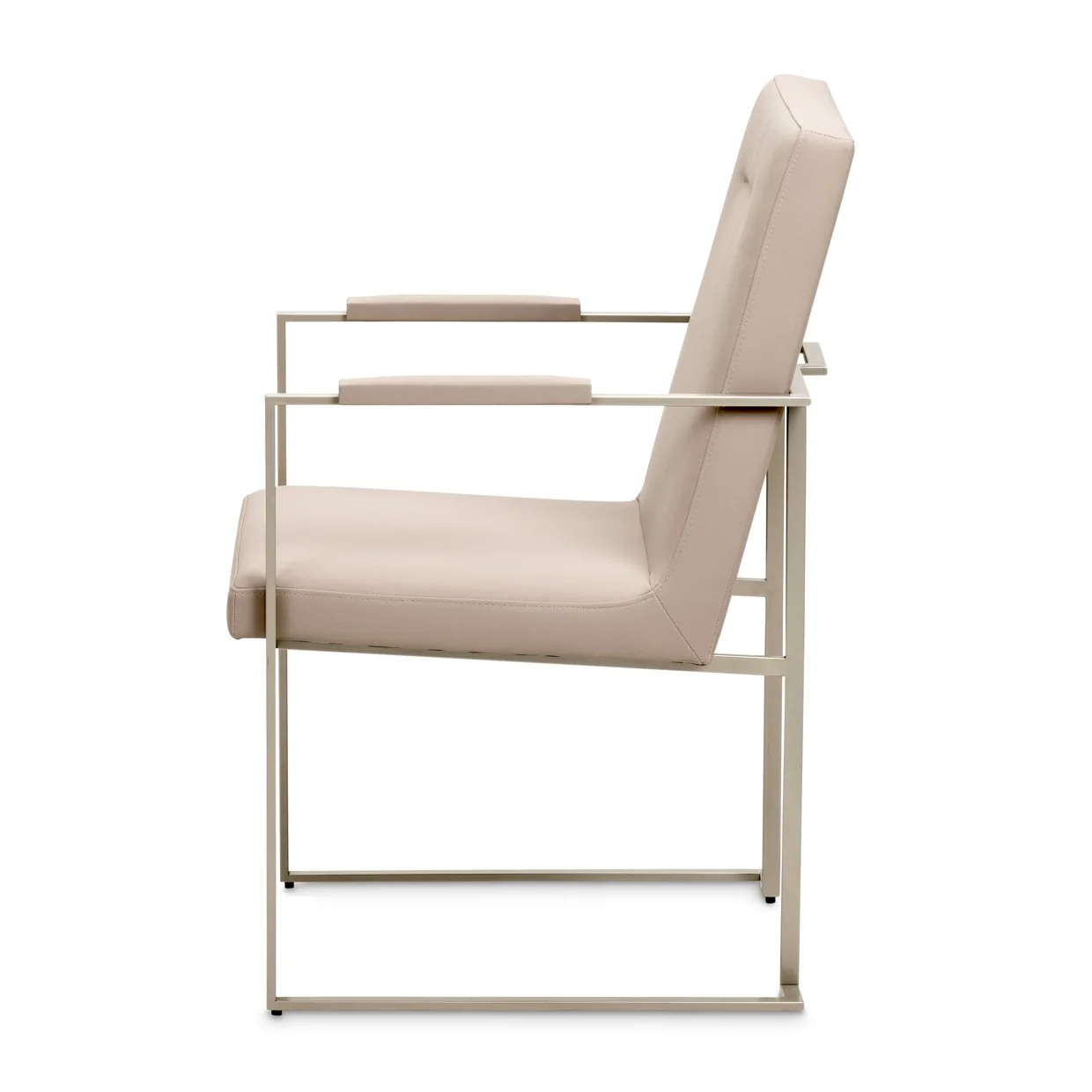 Marin Dining Arm Chair - Greige - Image 7