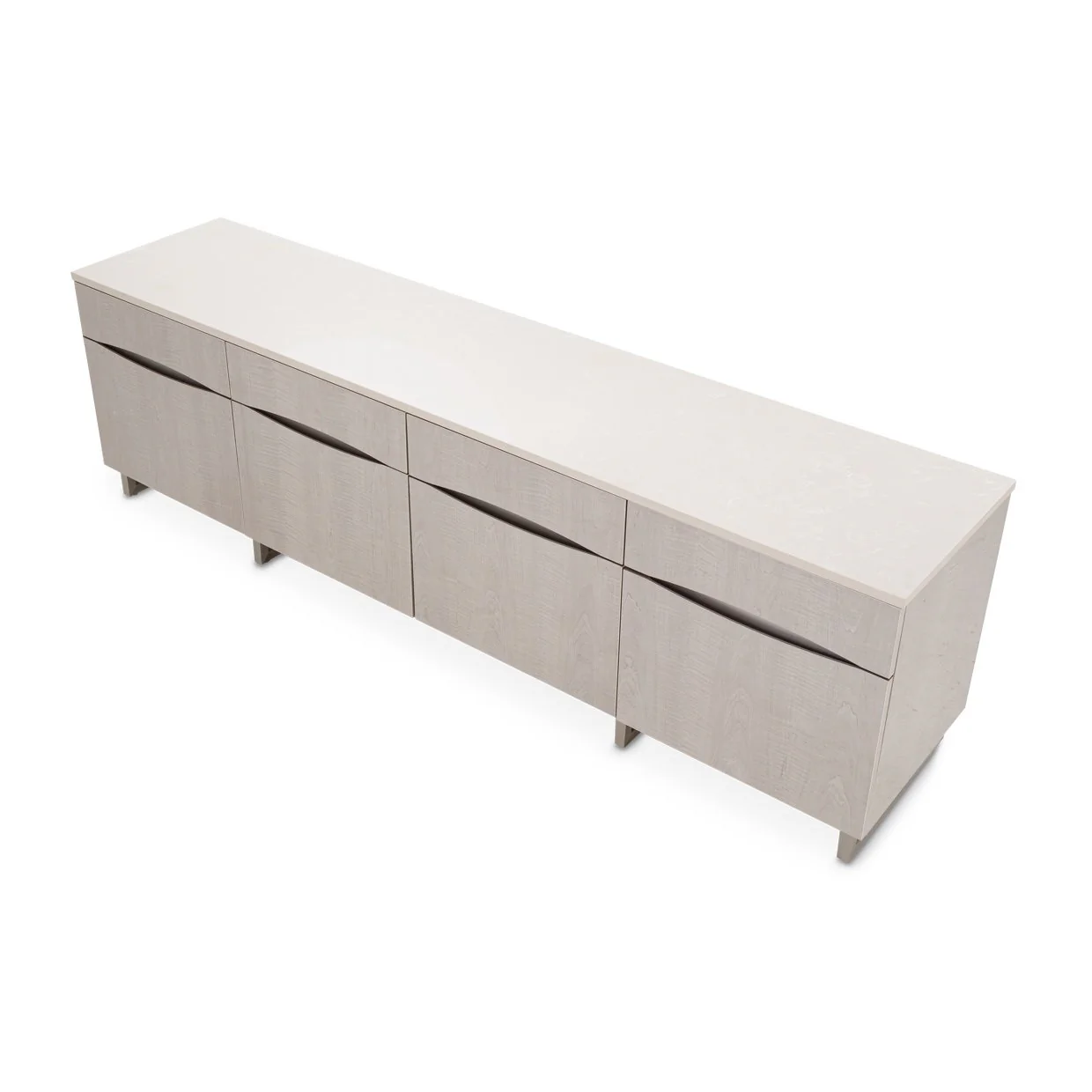 Marin Media Cabinet - Greige - Image 5
