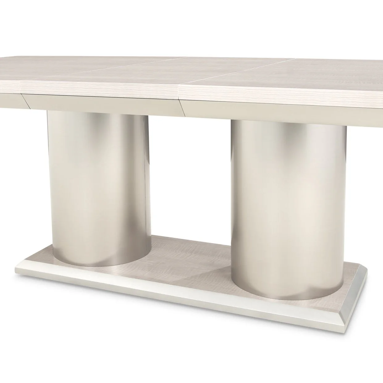 Marin Rectangular Dining Table - Greige - Image 9