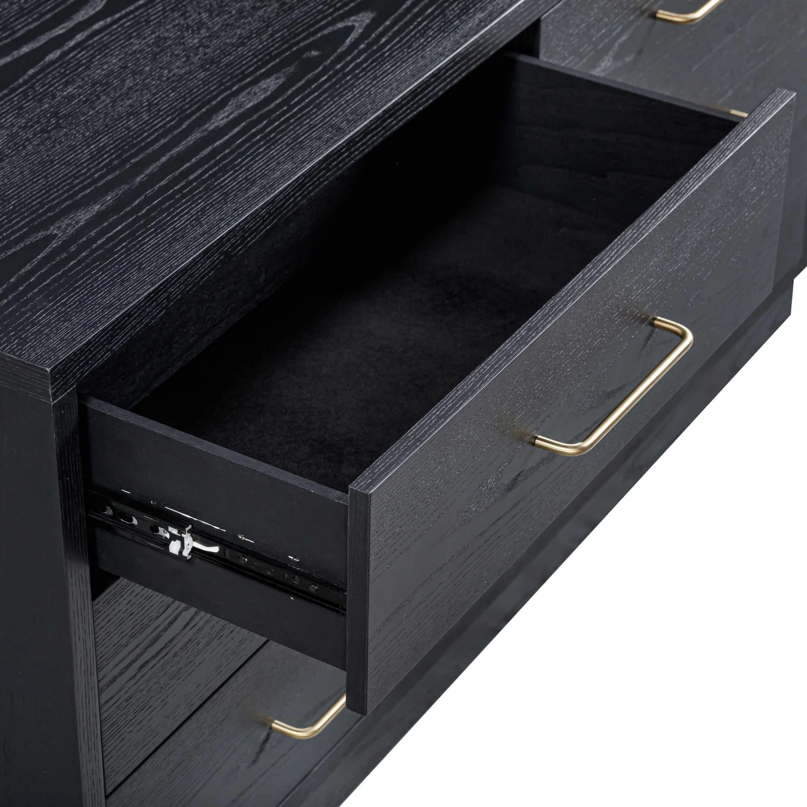 Marlow Black Wood Dresser - Image 6