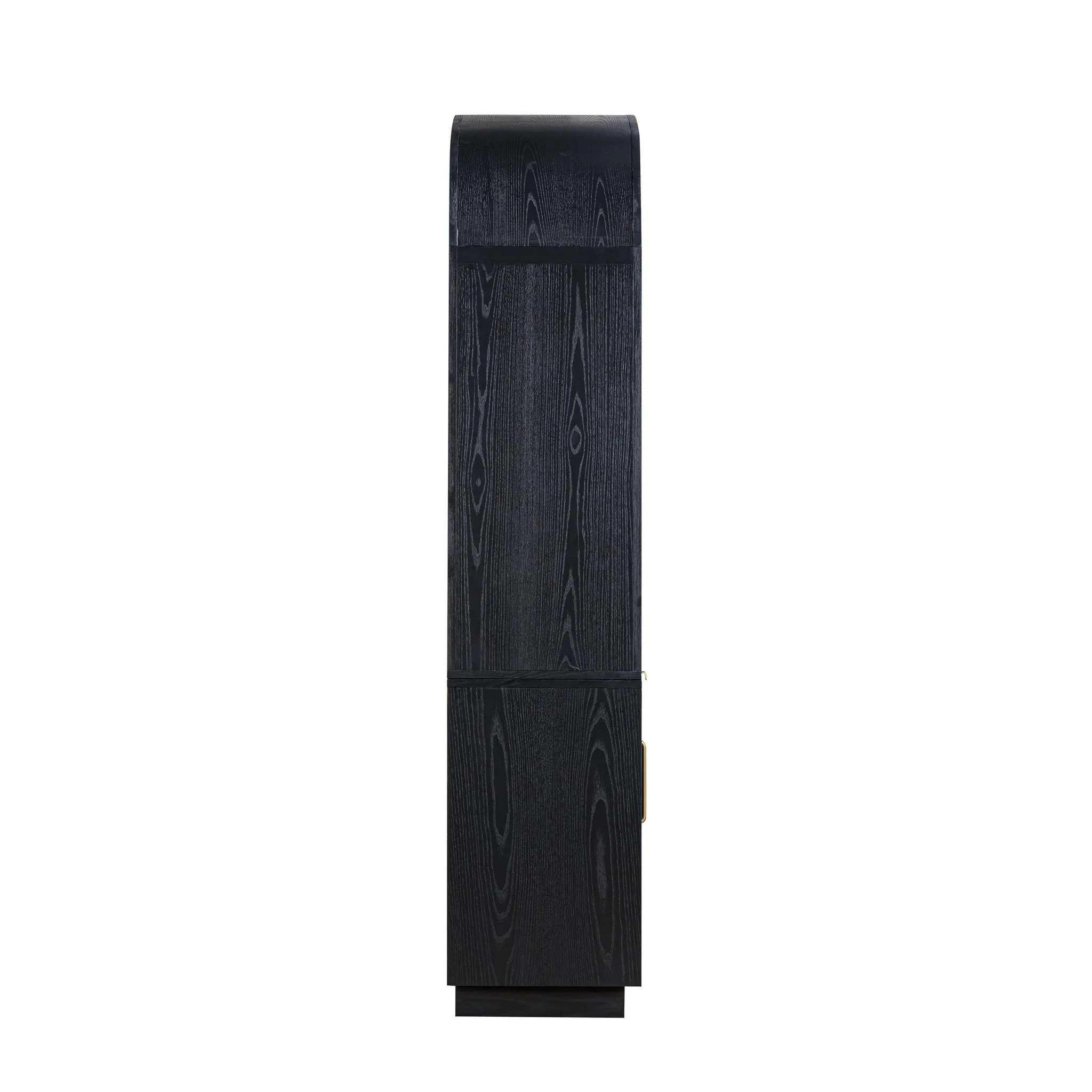 Marlow Black Wood Entertainment Center - Image 4