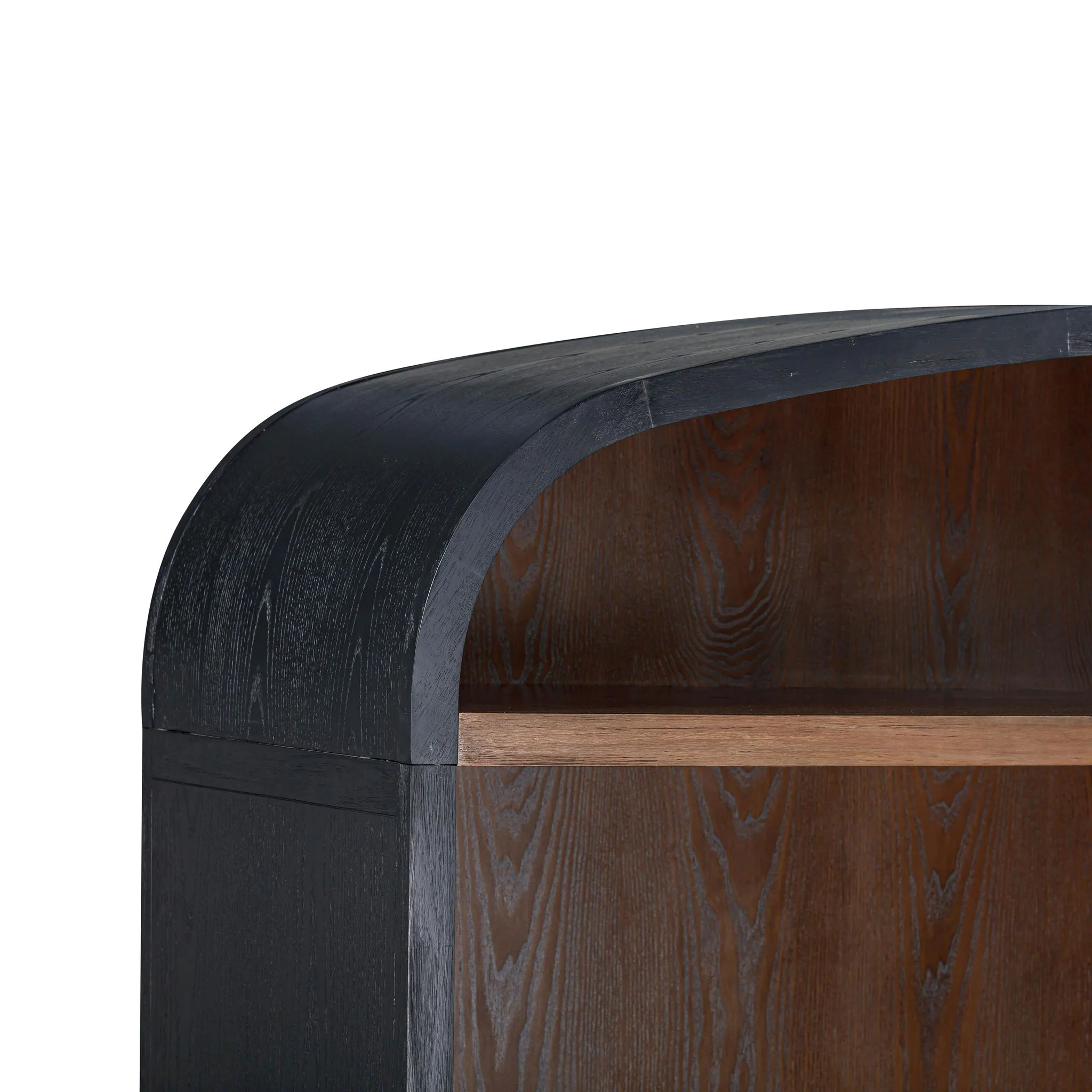 Marlow Black Wood Entertainment Center - Image 7