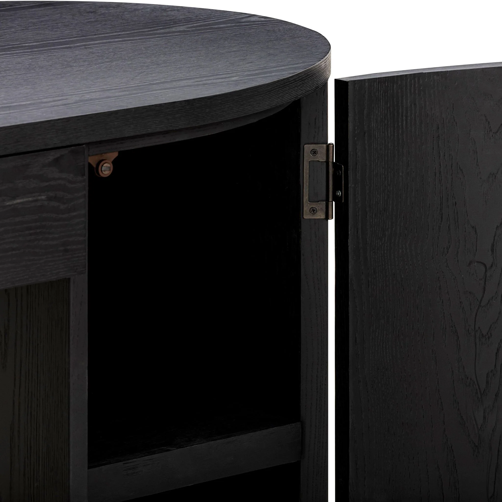 Marlow Black Wood Executive Desk - Image 9