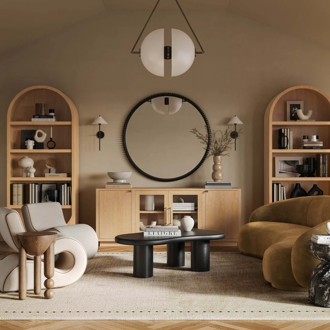 Marlow Natural Wood Console - Image 2