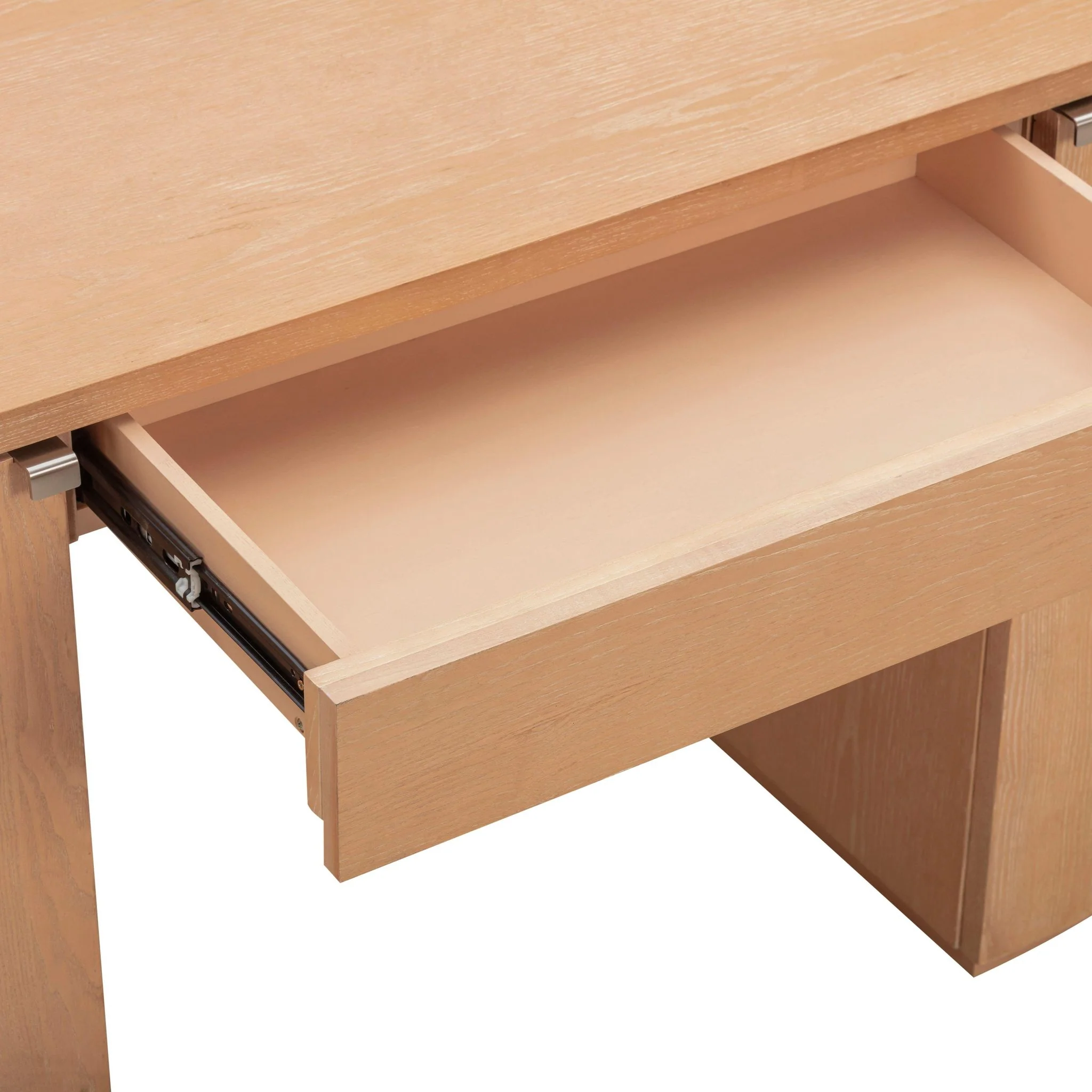 Marlow Natural Wood Executive Desk - Image 10