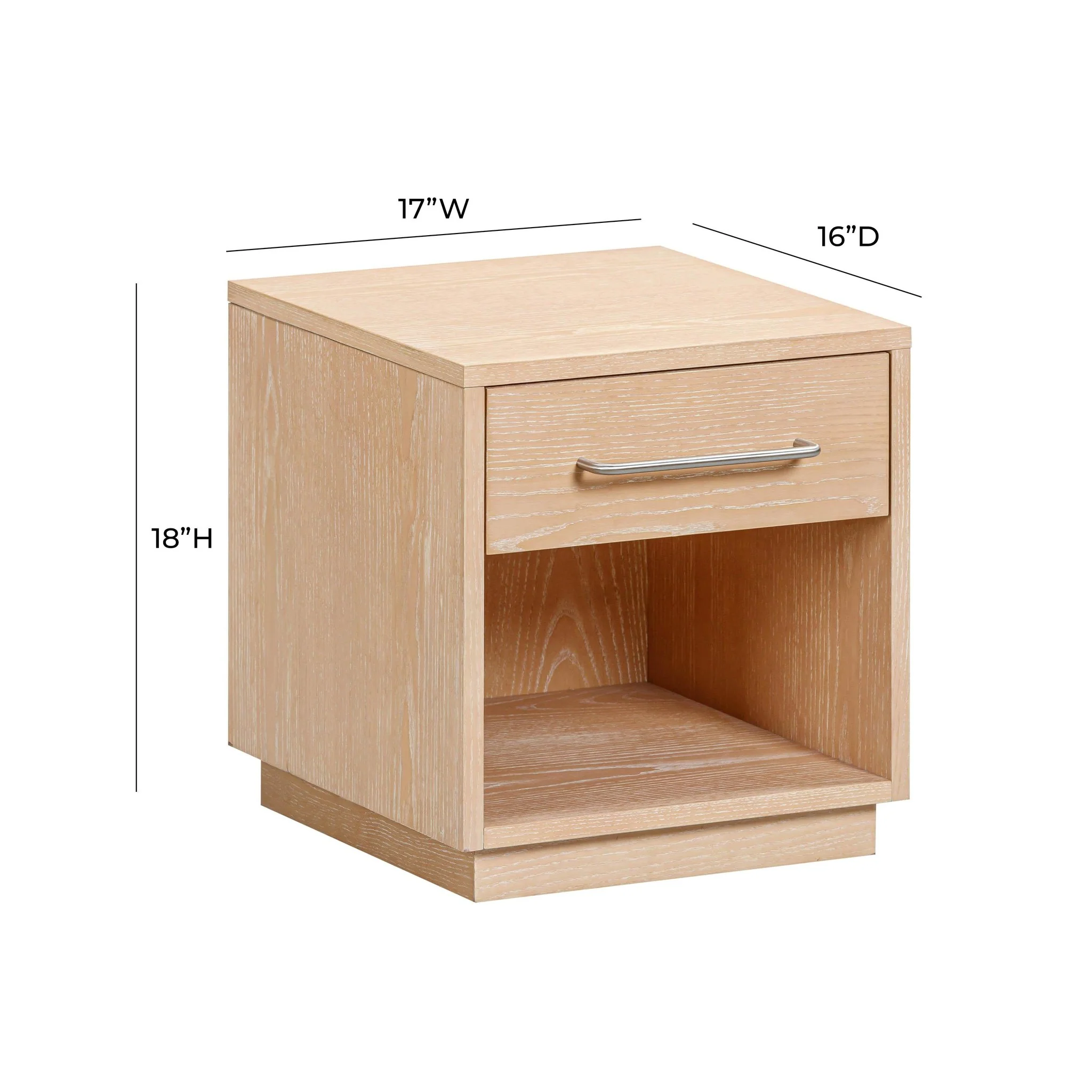 Marlow Natural Wood Nightstand - Image 9