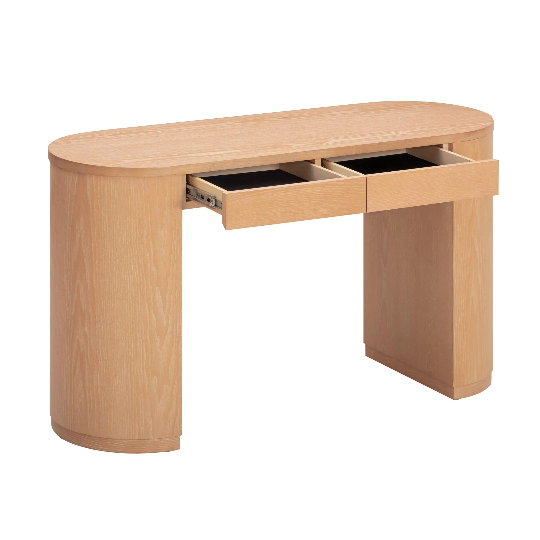 Marlow Natural Wood Writing Desk - Image 7