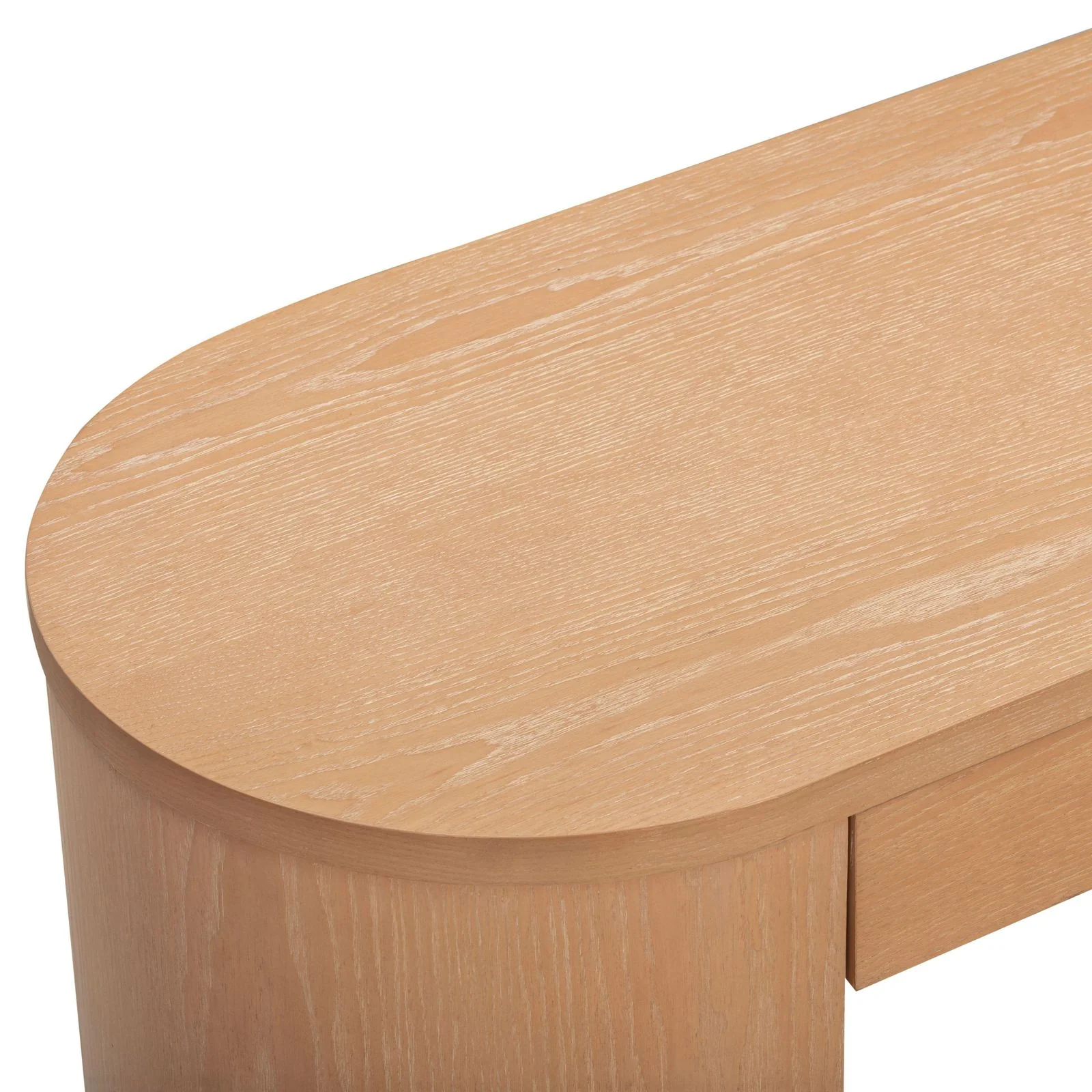 Marlow Natural Wood Writing Desk - Image 9