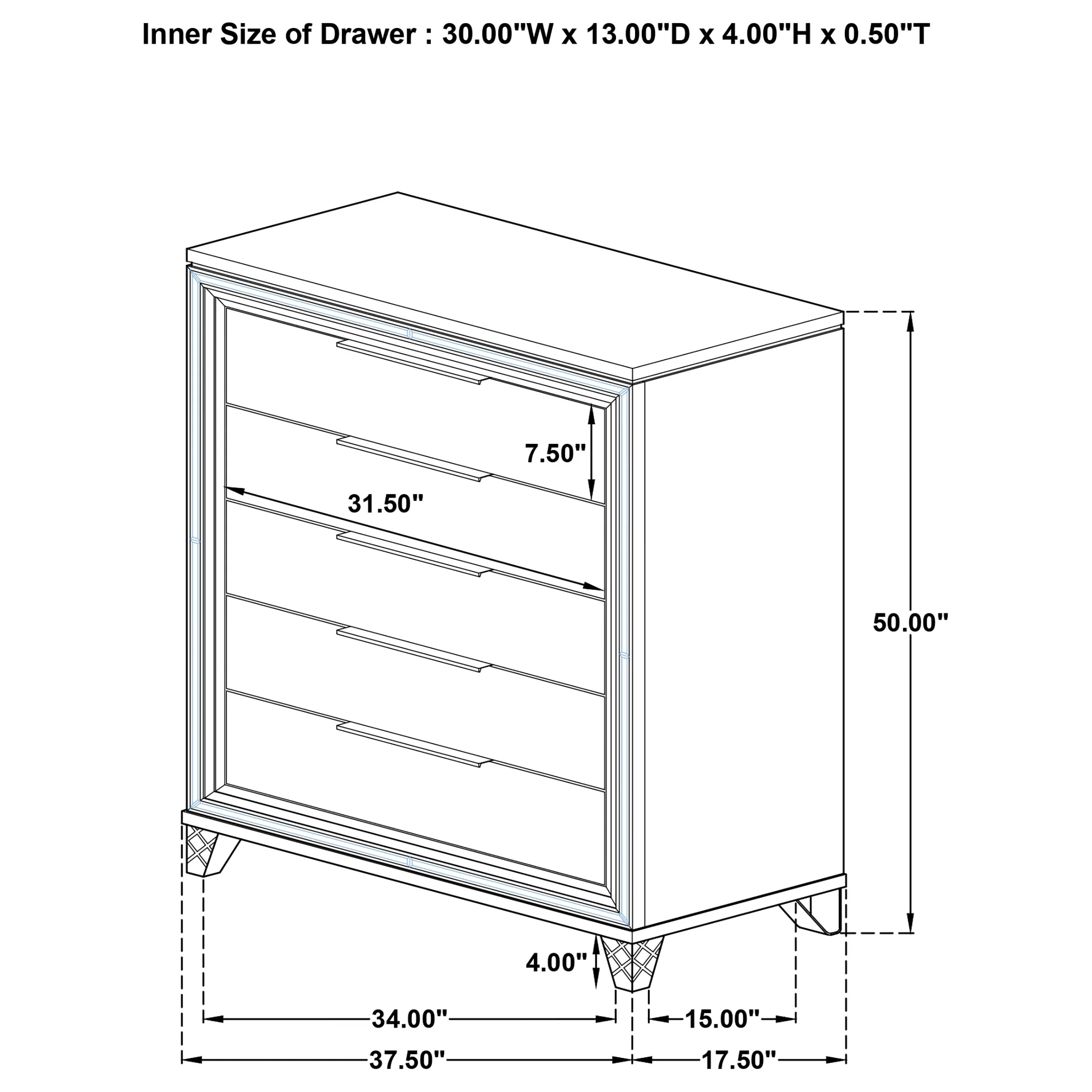 Marmore Bedroom Set - Image 117
