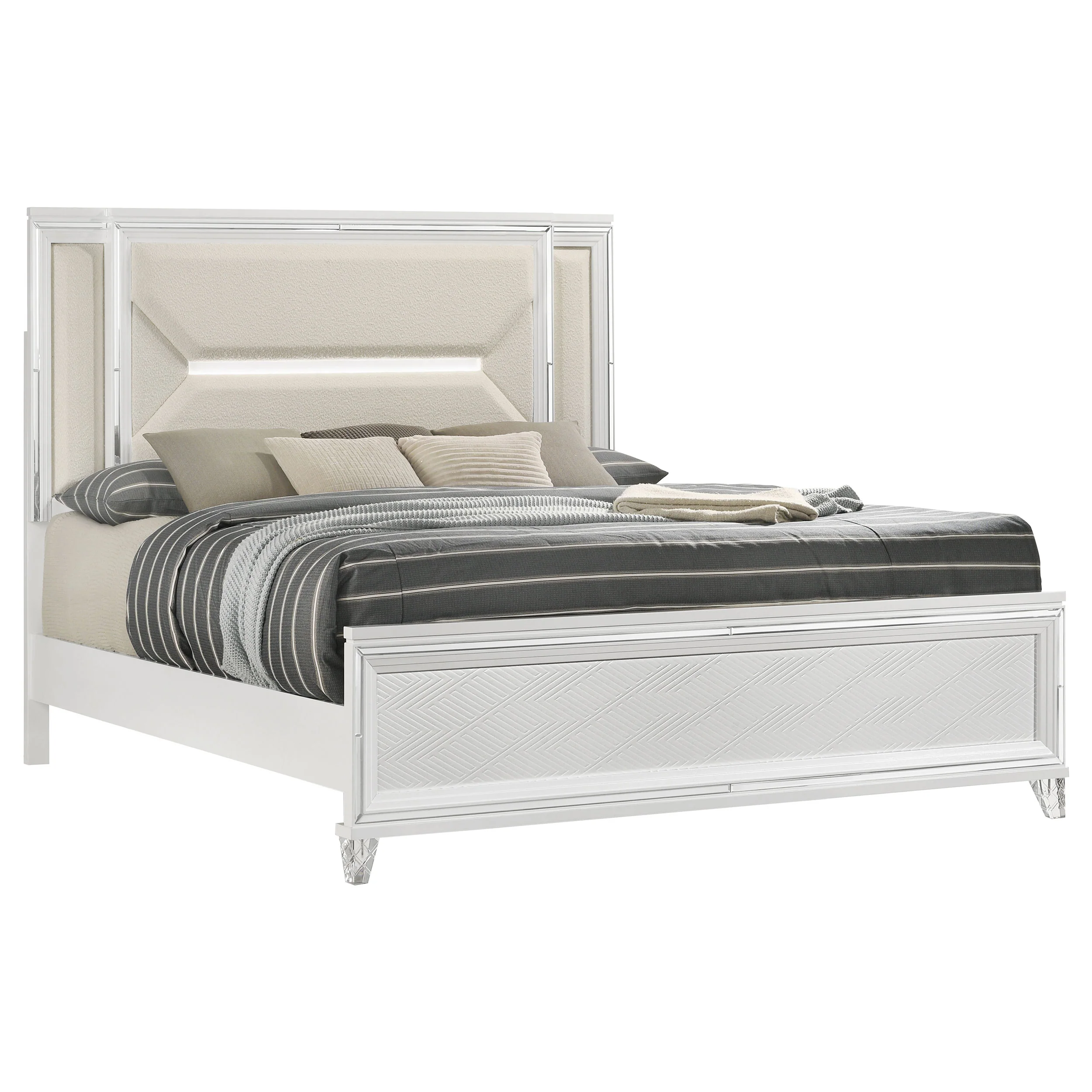 Marmore Panel Bed with LED Lighting - Image 14