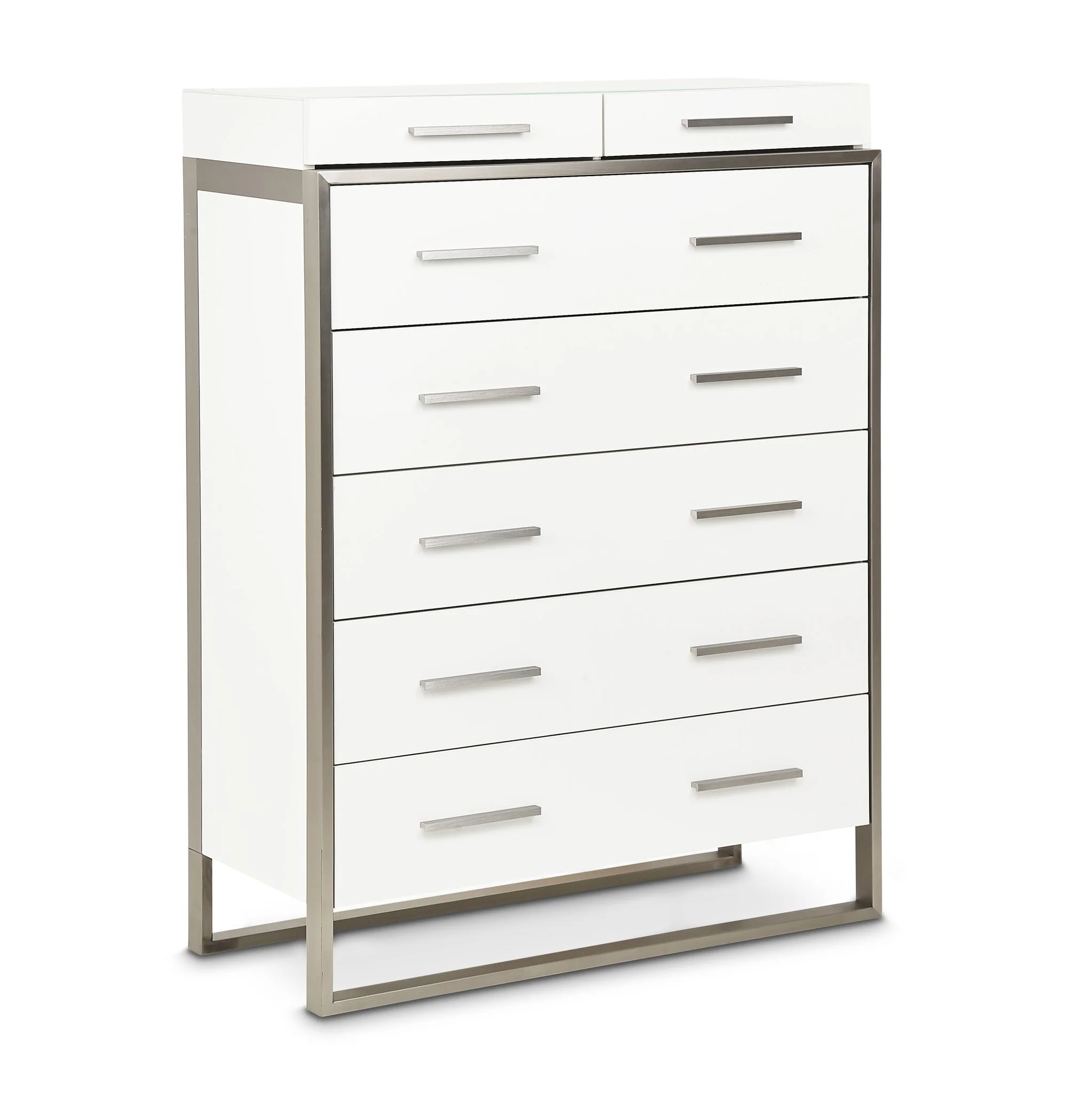 Marquee 7-Drawer Chest - Cloud White - Image 2