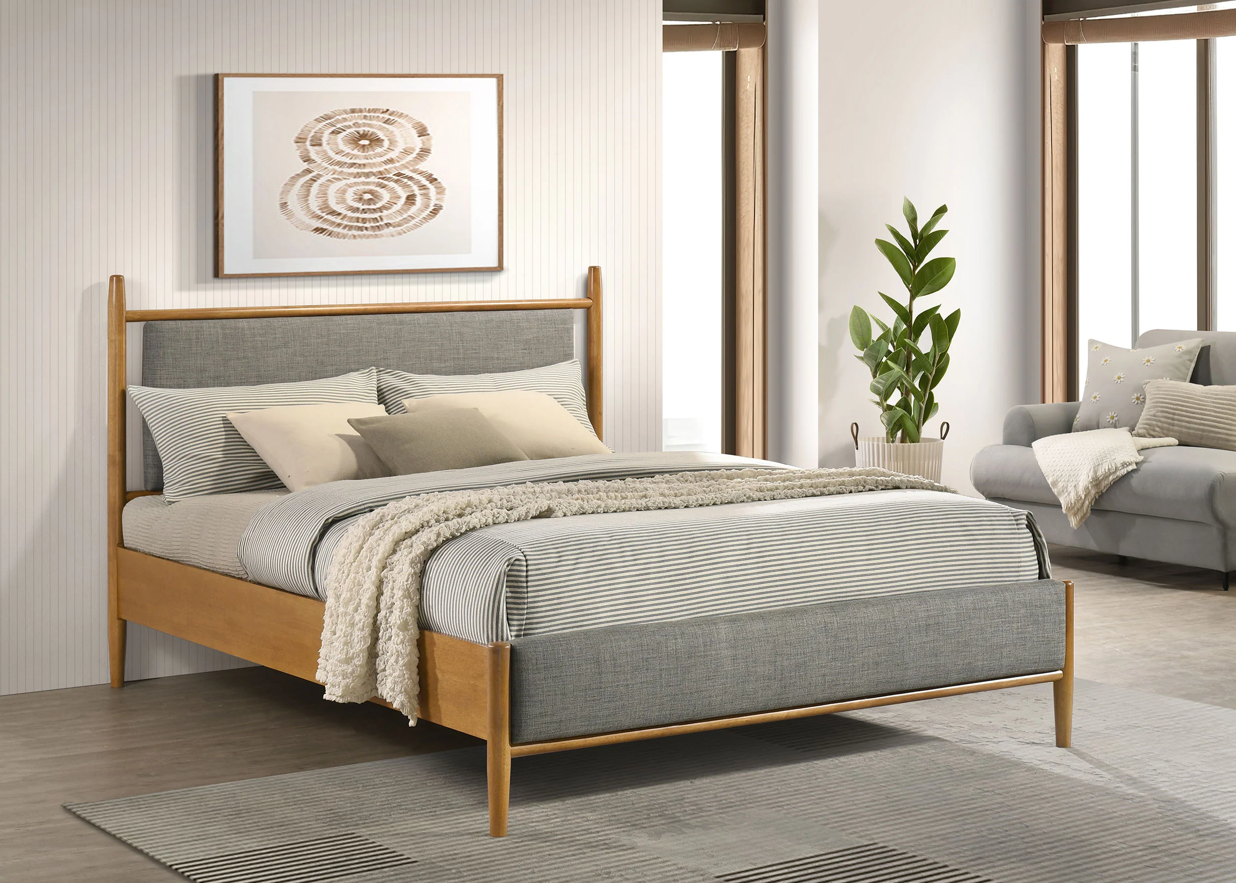 Mason Panel Platform Bed - Image 2