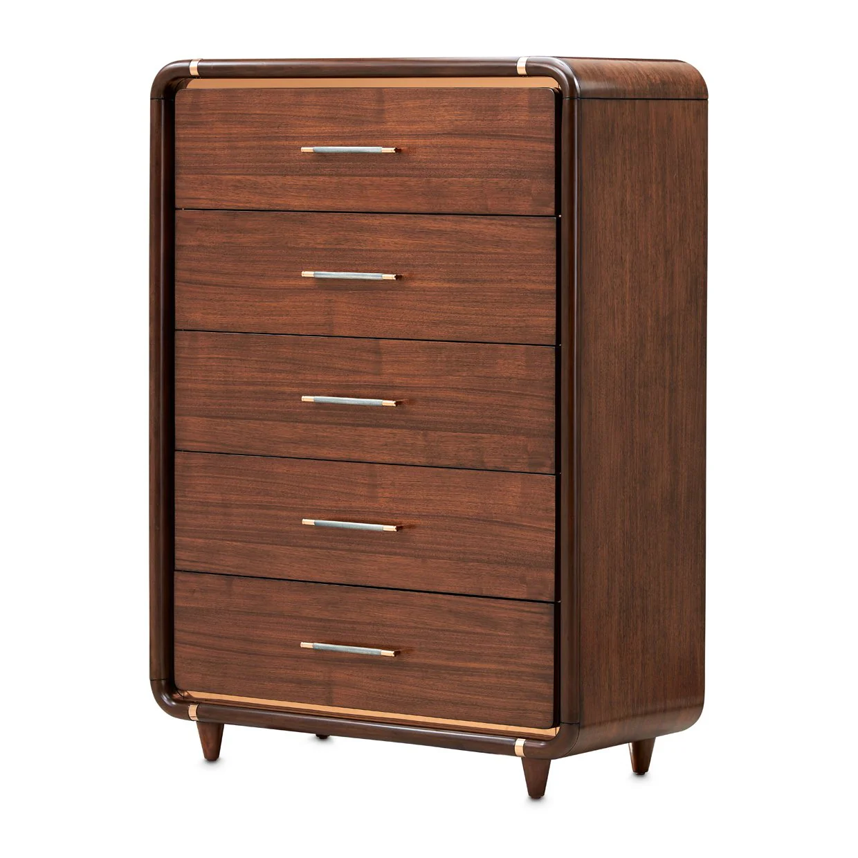 Mason Park 5-Drawer Gentlemen's Chest - Umber - Image 13