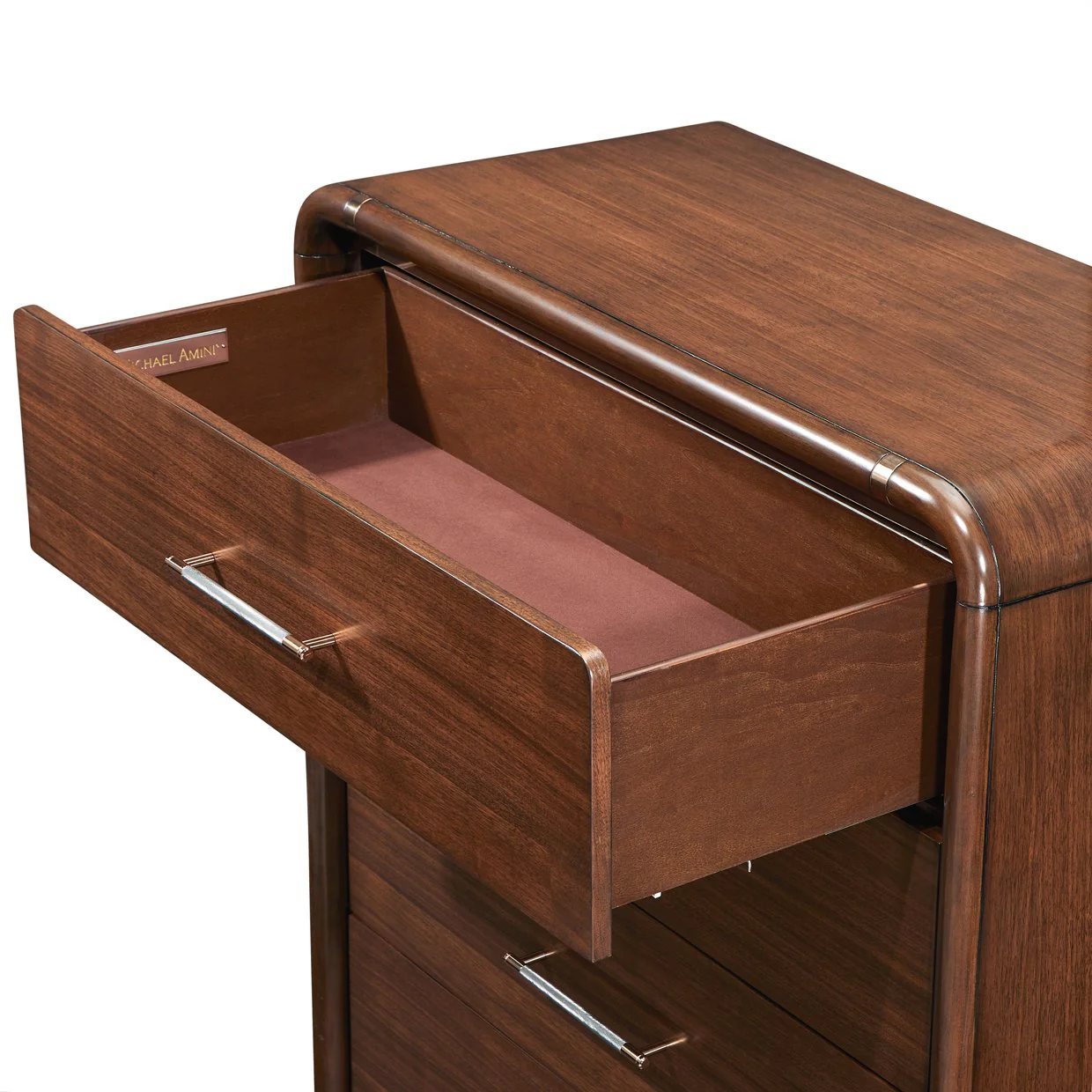 Mason Park 5-Drawer Gentlemen's Chest - Umber - Image 4