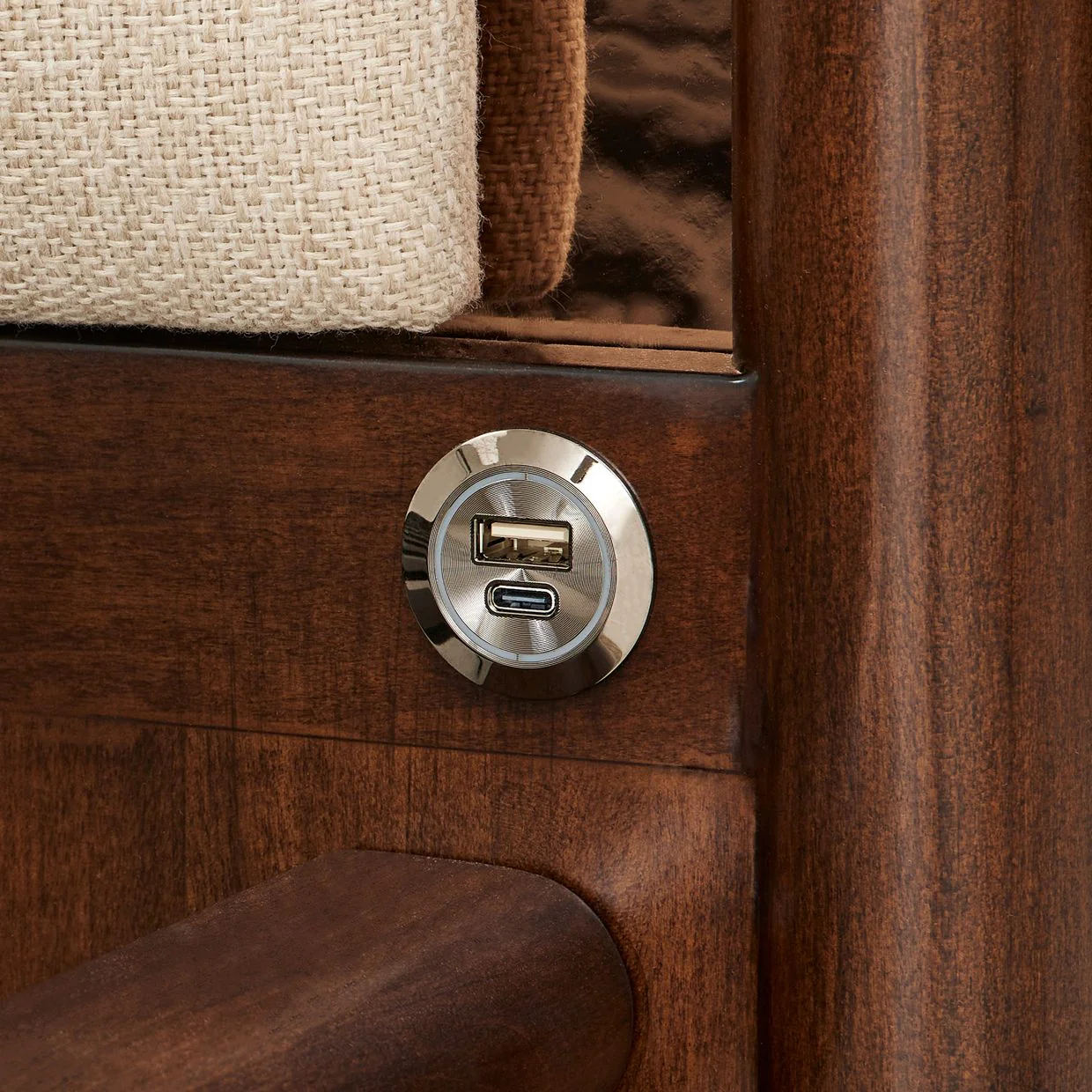 Mason Park King Platform Bed with Lift Mechanism - Umber - Image 11