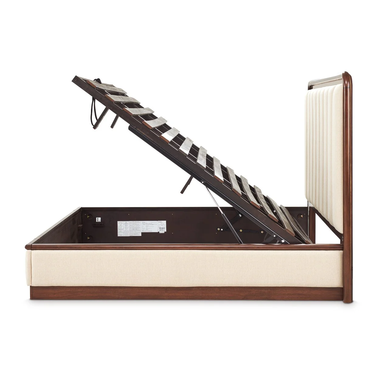 Mason Park King Platform Bed with Lift Mechanism - Umber - Image 12