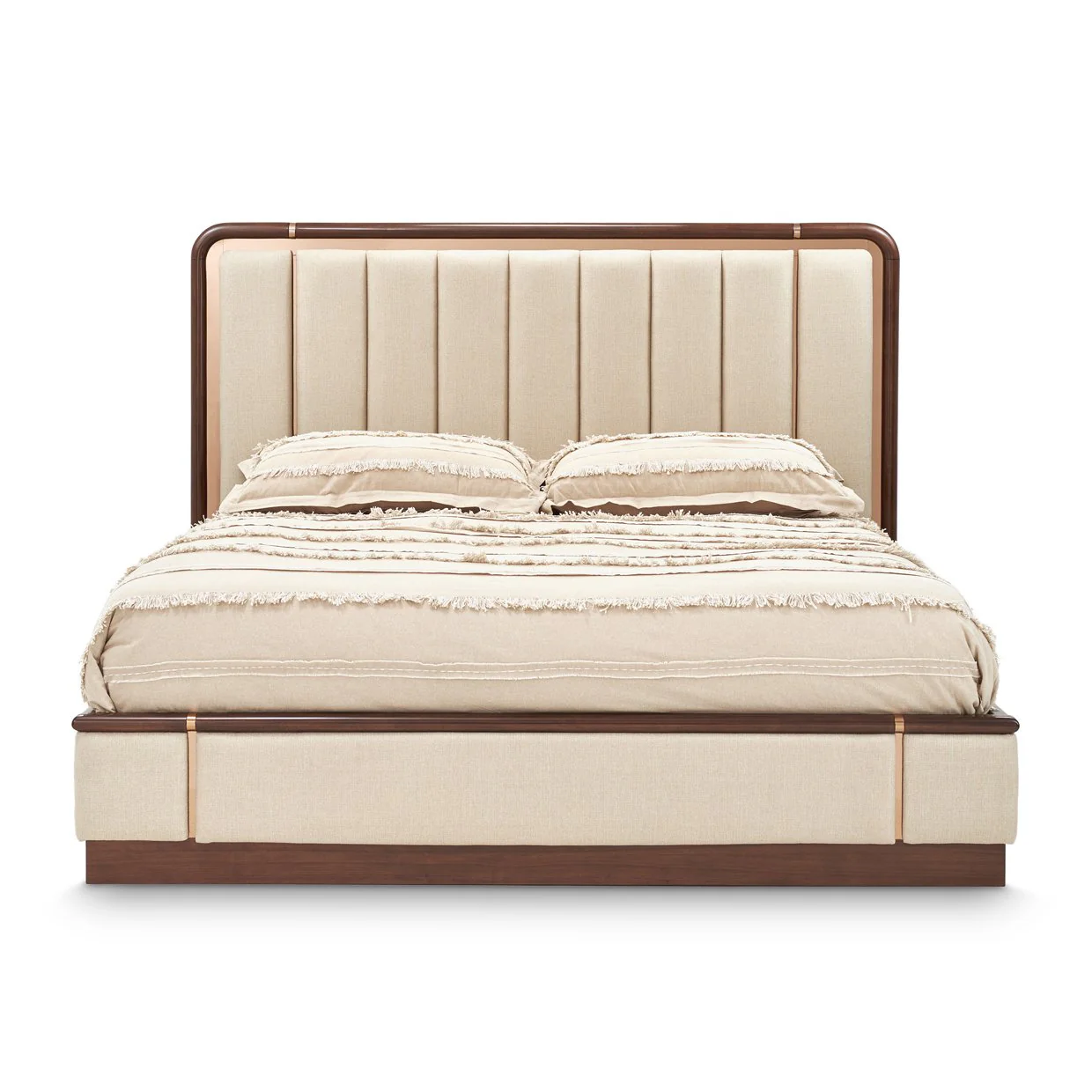 Mason Park King Platform Bed with Lift Mechanism - Umber - Image 2
