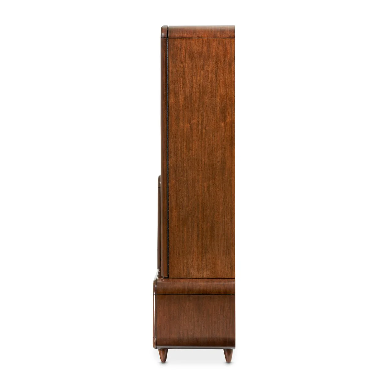 Mason Park Offset Chest with Storage Mirror - Umber - Image 5