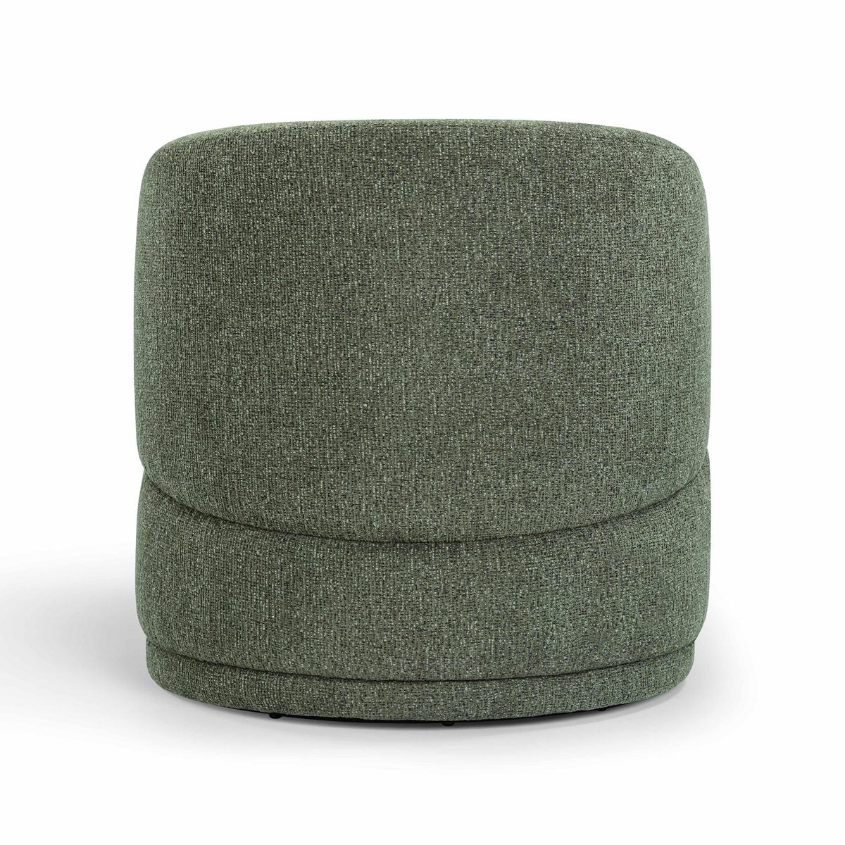 Massa Textured Green Swivel Accent Chair - Image 4