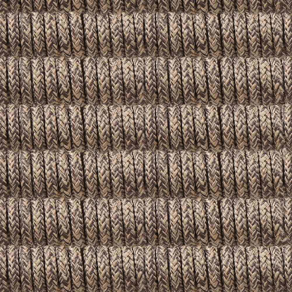 Mateo Outdoor Patio Dining Chair in Dark Eucalyptus Wood and Truffle Rope - Image 8