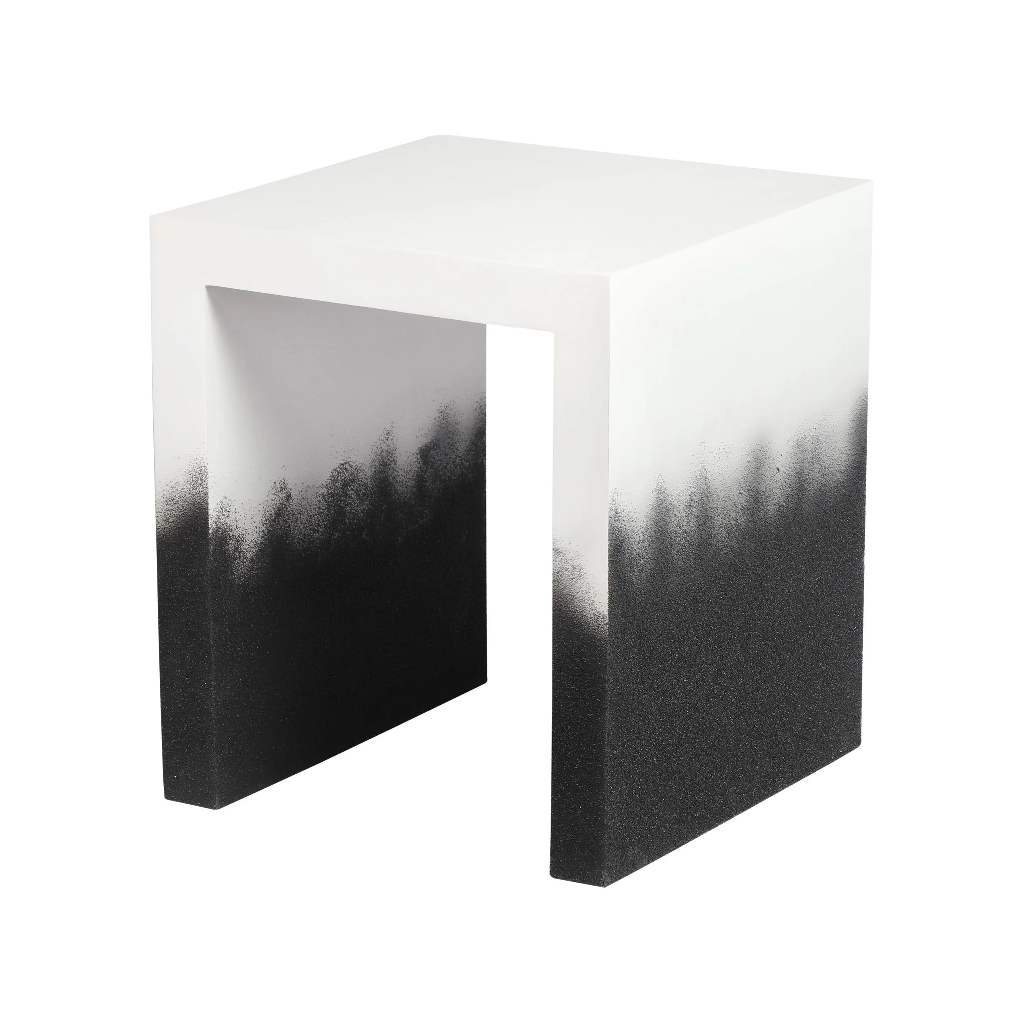 Matra Black and White End Table - Image 4