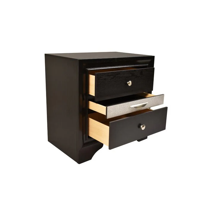 Matrix 4 Pc King Bed Black - Image 15