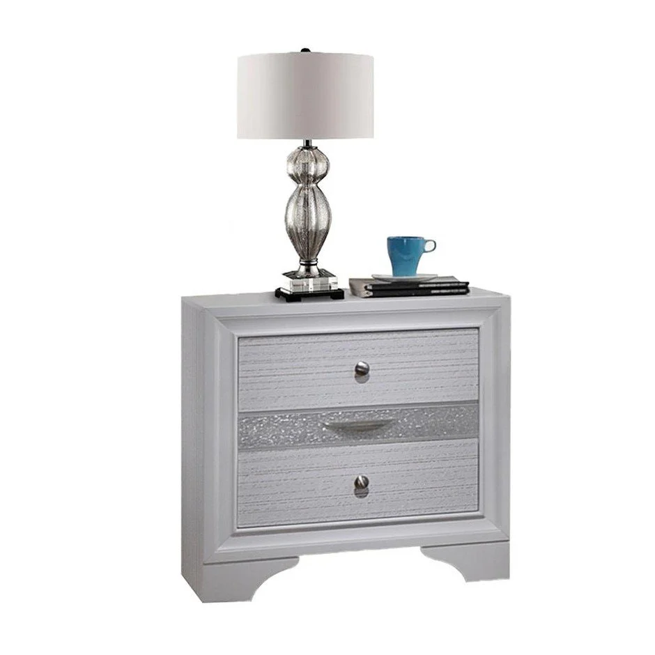 Matrix 4 Pc Queen Bed  White - Image 12