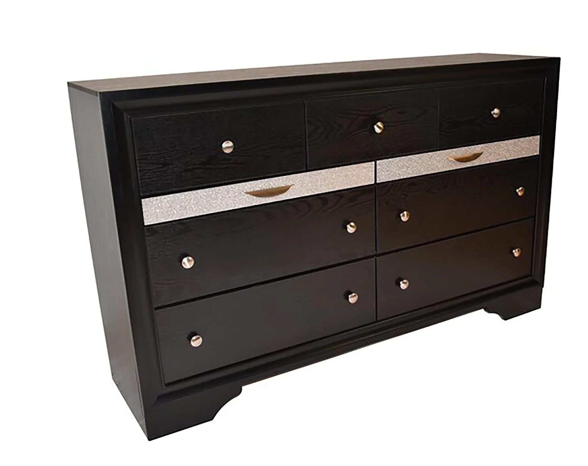 Matrix 5 Pc King Bed Black - Image 6