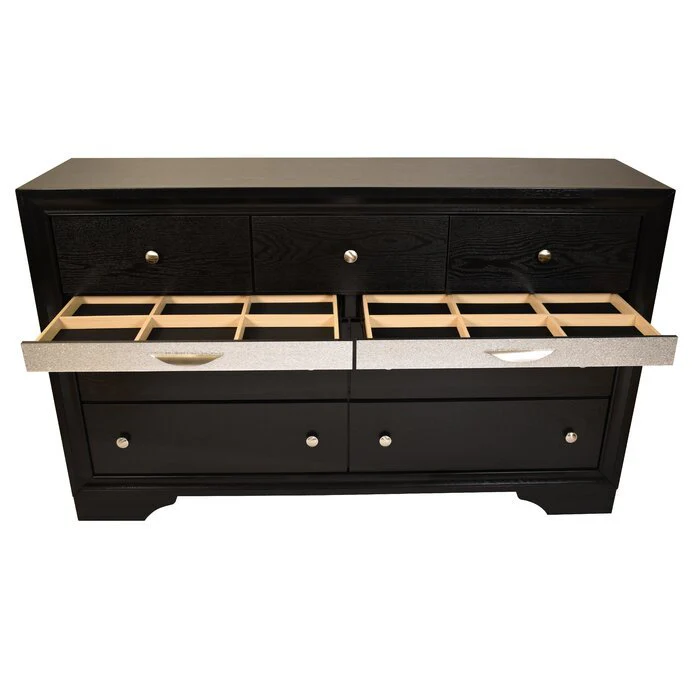 Matrix 5 Pc King Bed Black - Image 8