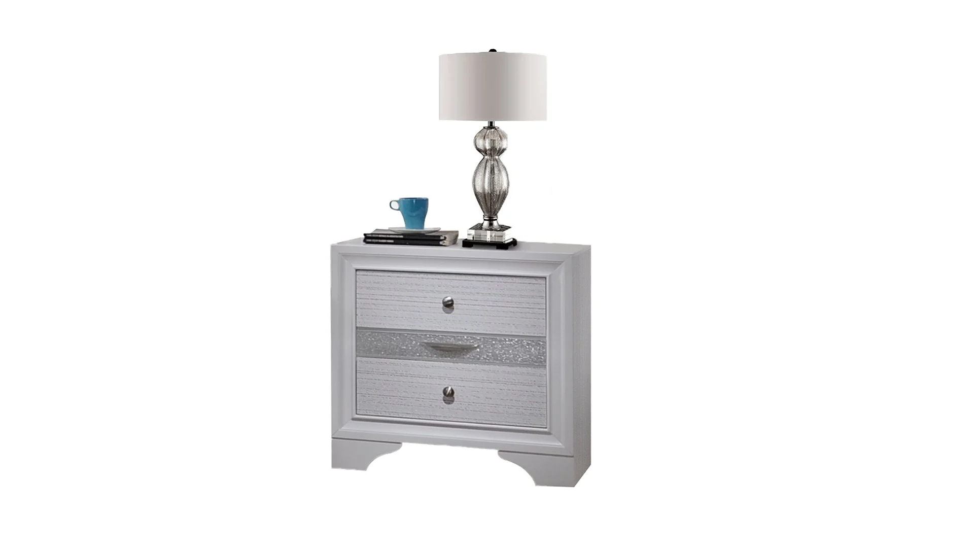 Matrix 5 Pc King Bed White - Image 10