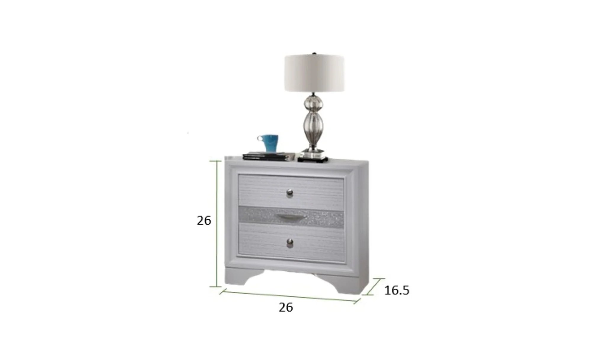 Matrix 5 Pc King Bed White - Image 11