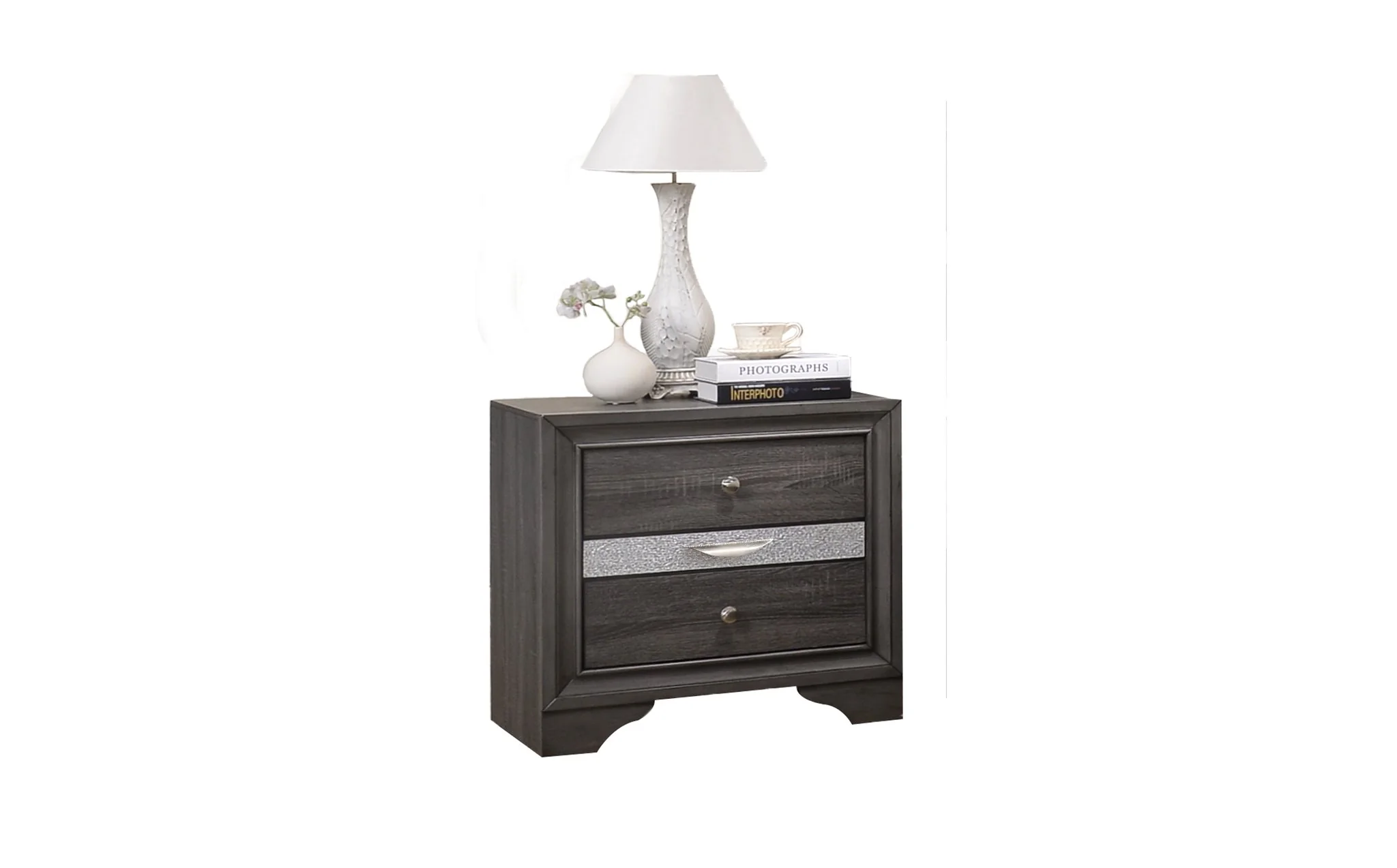 Matrix 5 Pc Queen Bed Gray - Image 15