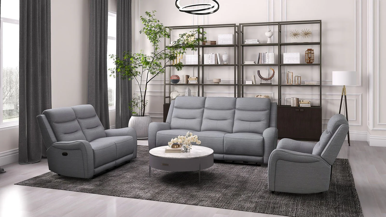 Matthias Sofa + Loveseat - Image 3