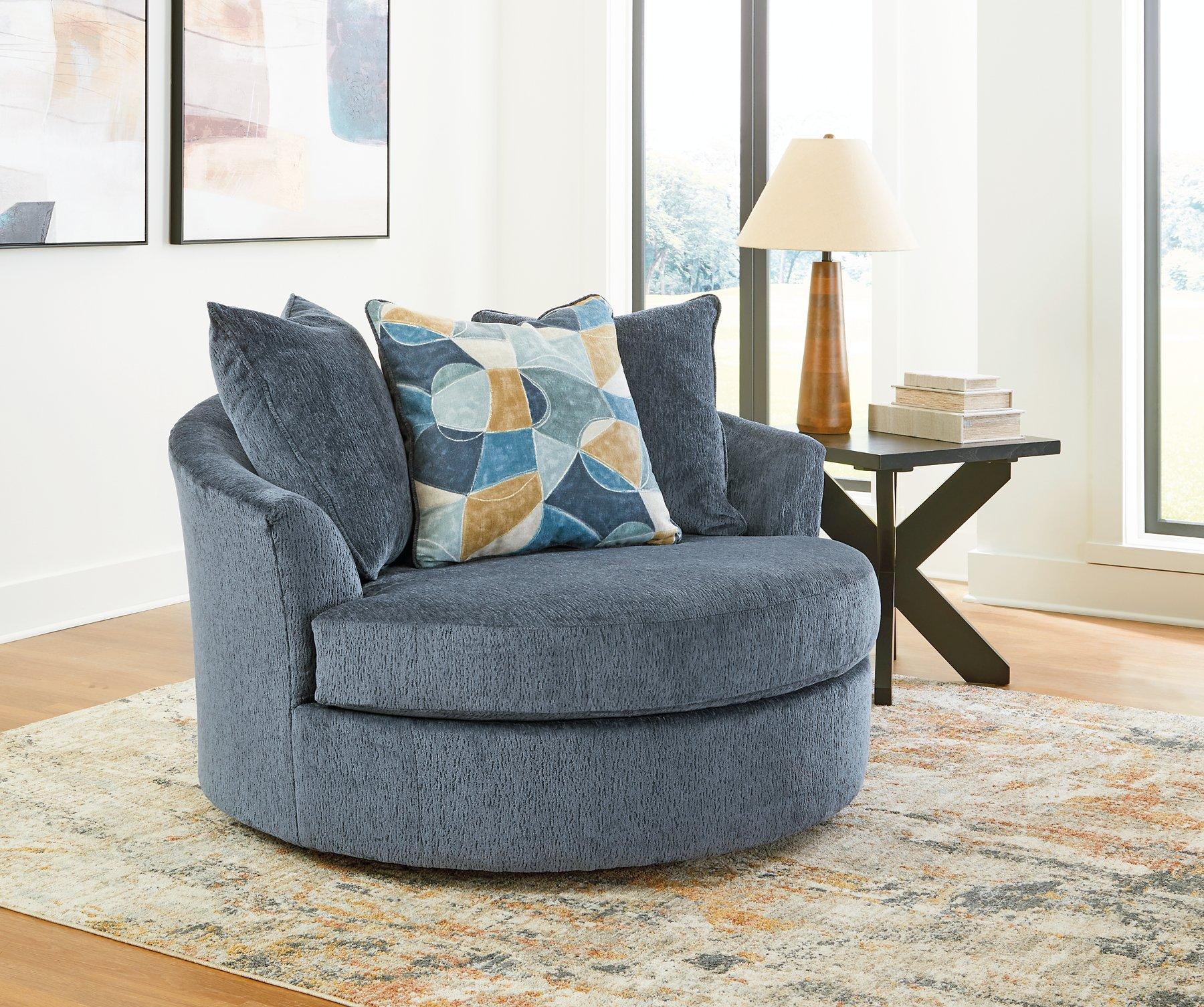 Maxon Place Oversized Swivel Accent Chair - Image 7