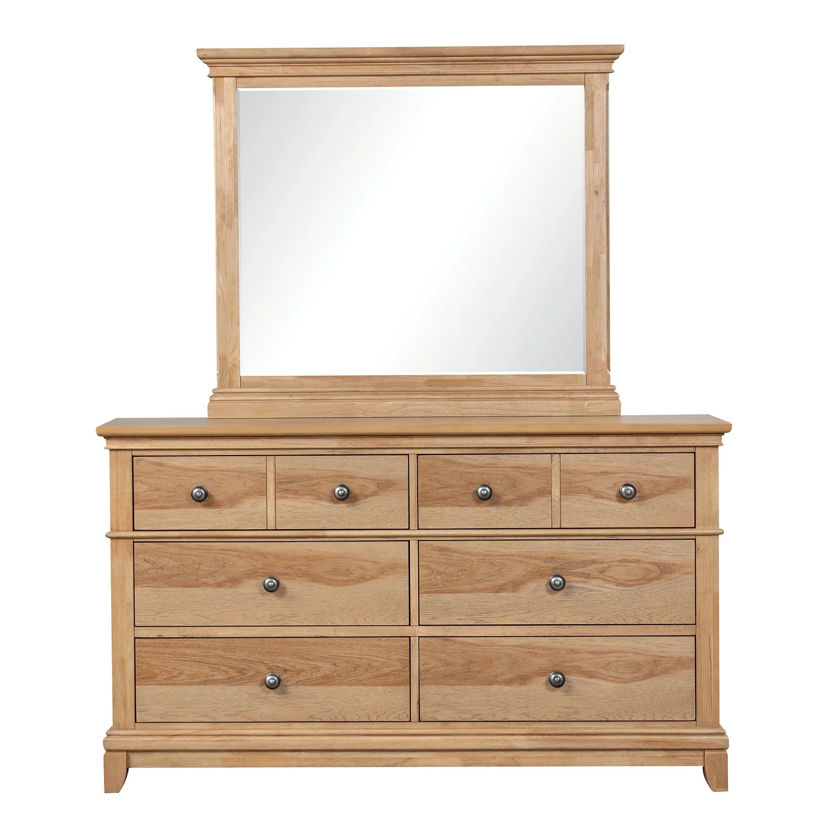 Mchenry Mirror, Natural Oak - Image 4